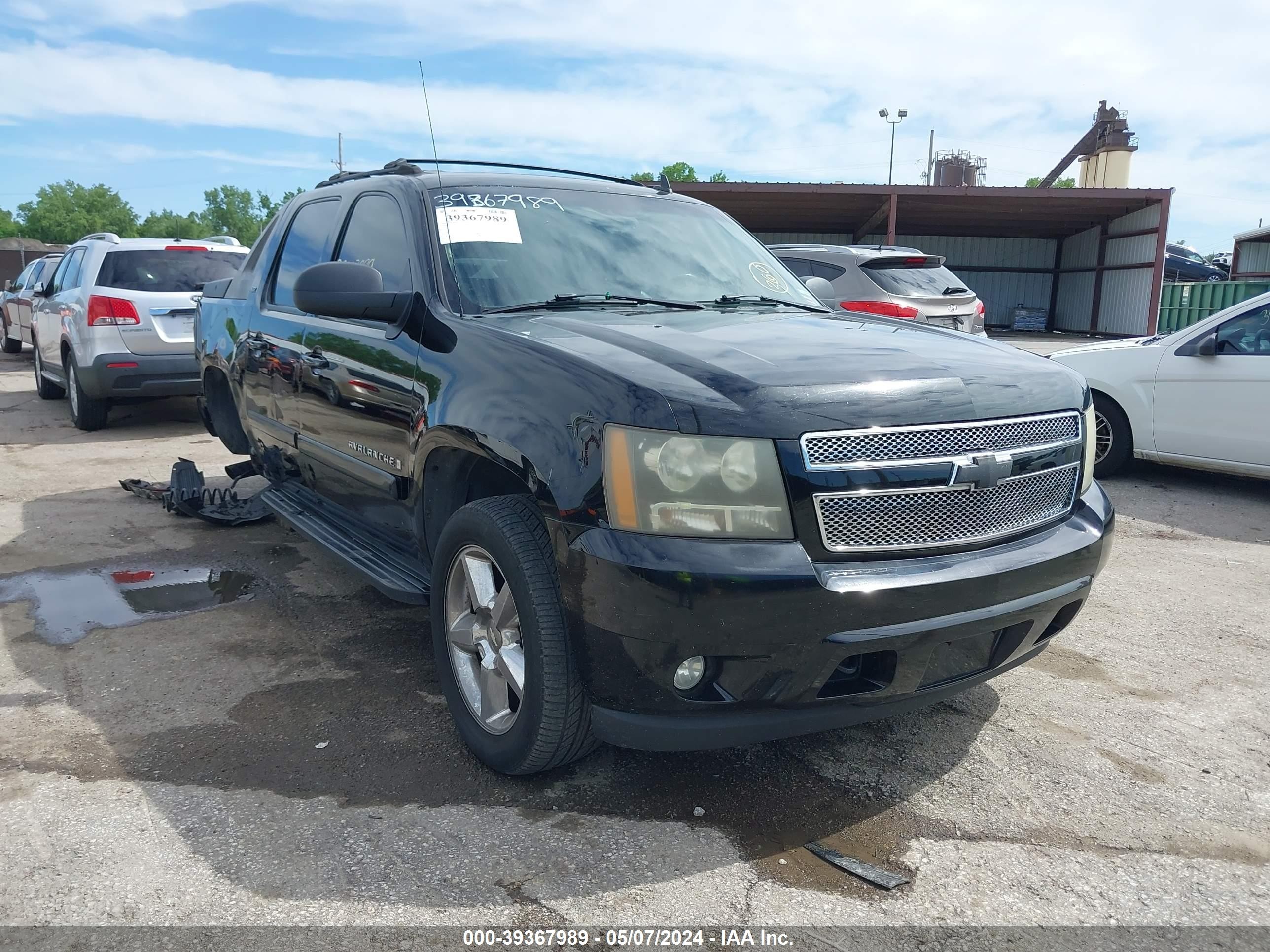 CHEVROLET AVALANCHE 2007 3gnfk12387g150887