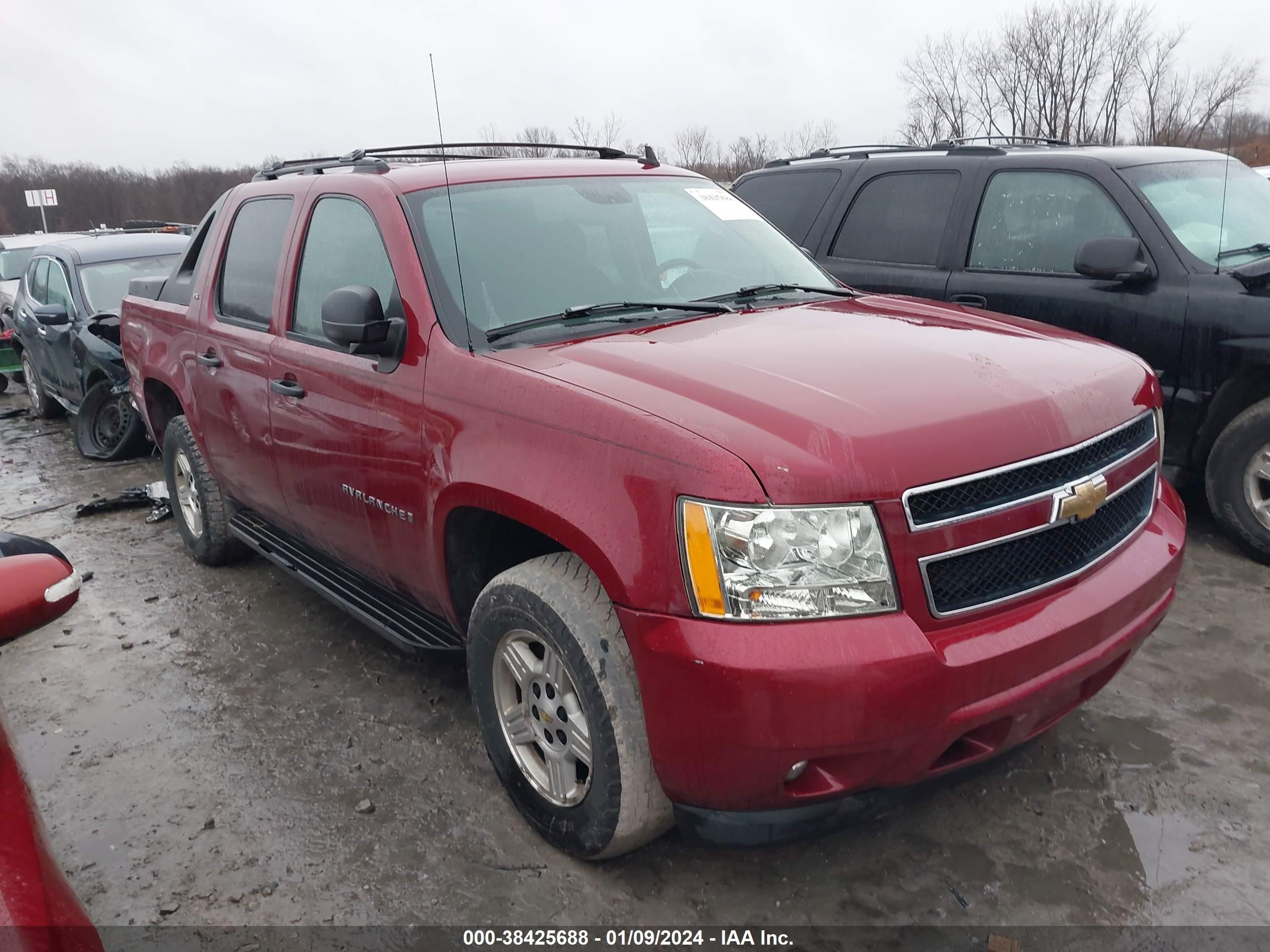 CHEVROLET AVALANCHE 2007 3gnfk123x7g117115