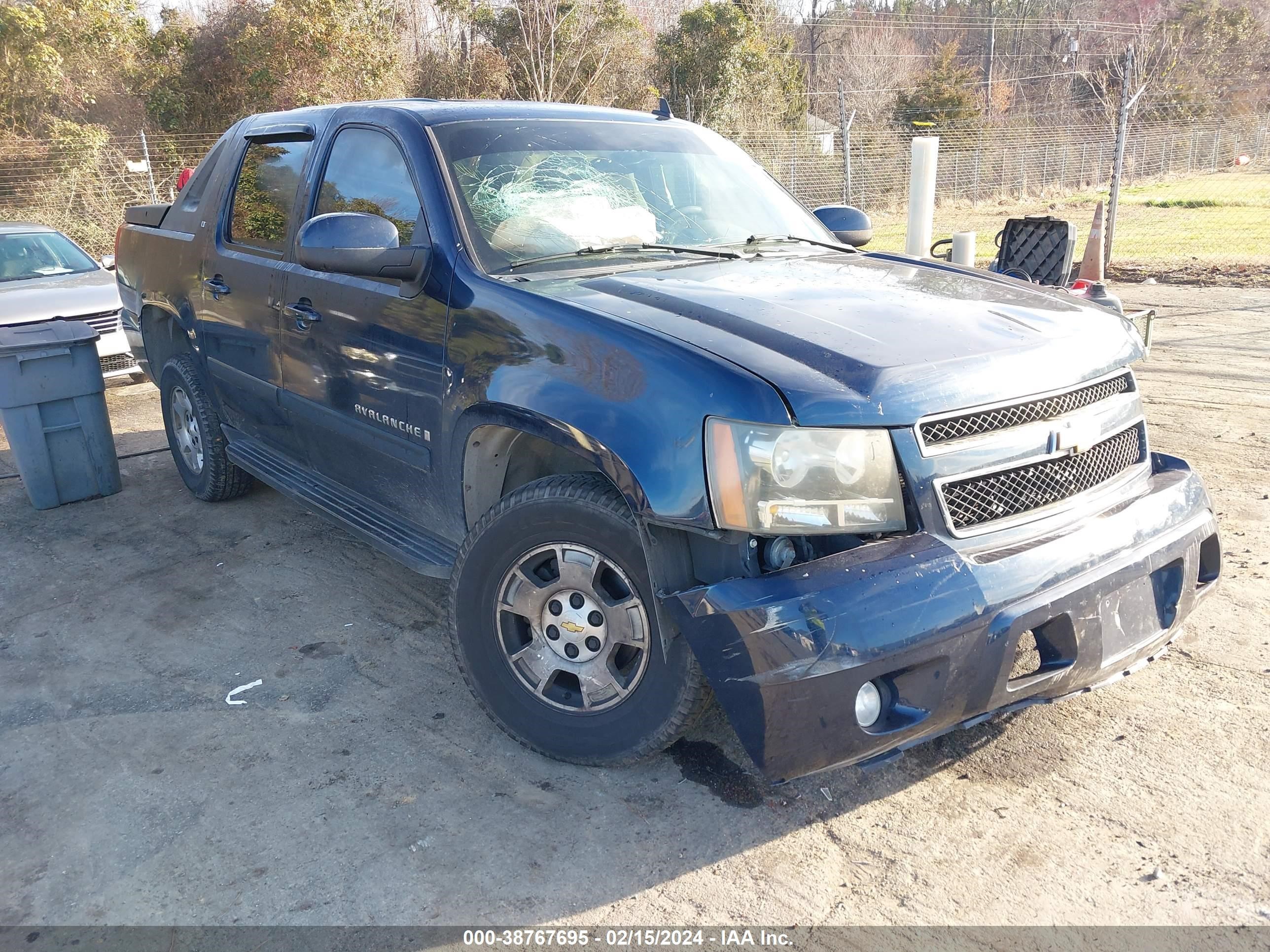 CHEVROLET AVALANCHE 2007 3gnfk123x7g117339