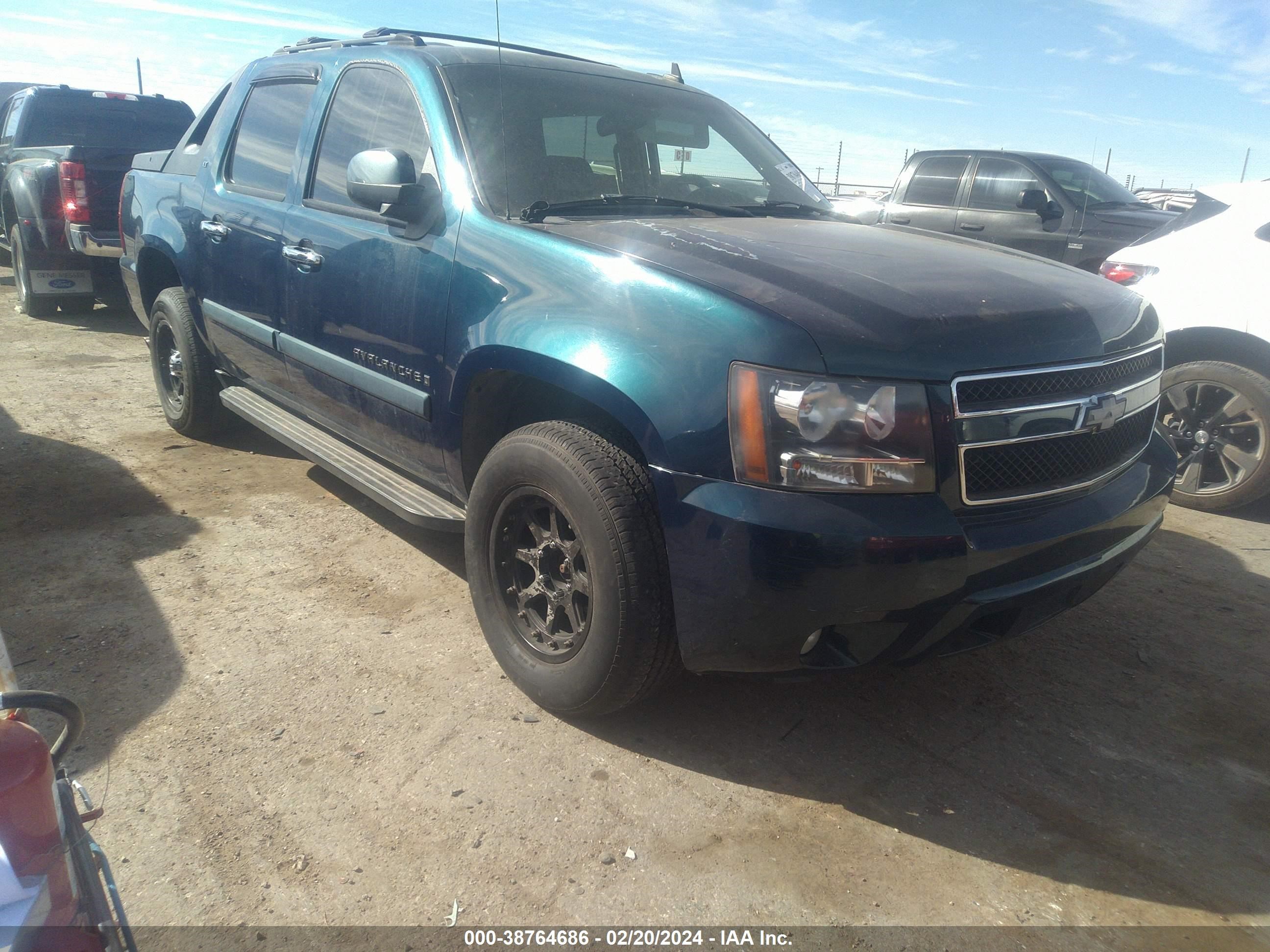 CHEVROLET AVALANCHE 2007 3gnfk123x7g185477