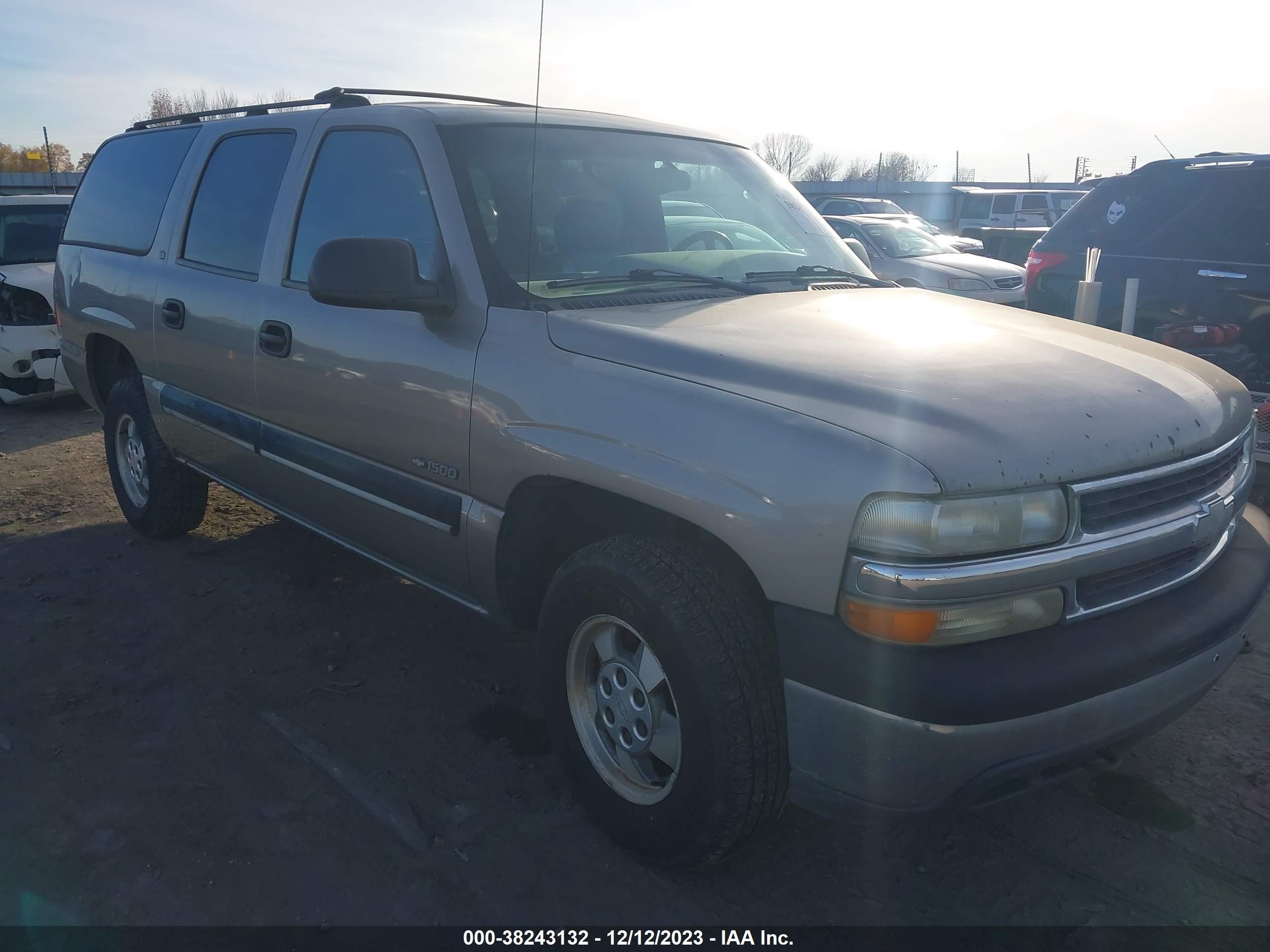 CHEVROLET SUBURBAN 2001 3gnfk16t41g125440