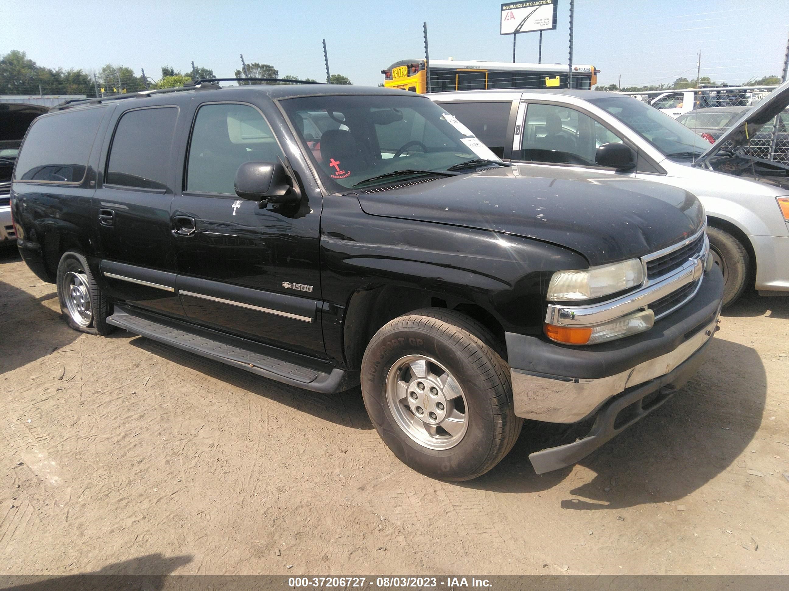 CHEVROLET SUBURBAN 2000 3gnfk16t4yg215178