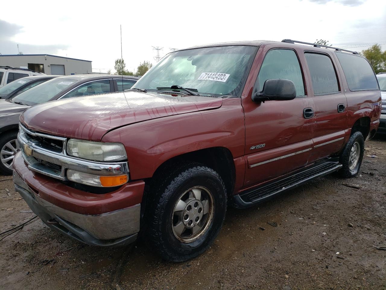 CHEVROLET SUBURBAN 2000 3gnfk16t7yg204157