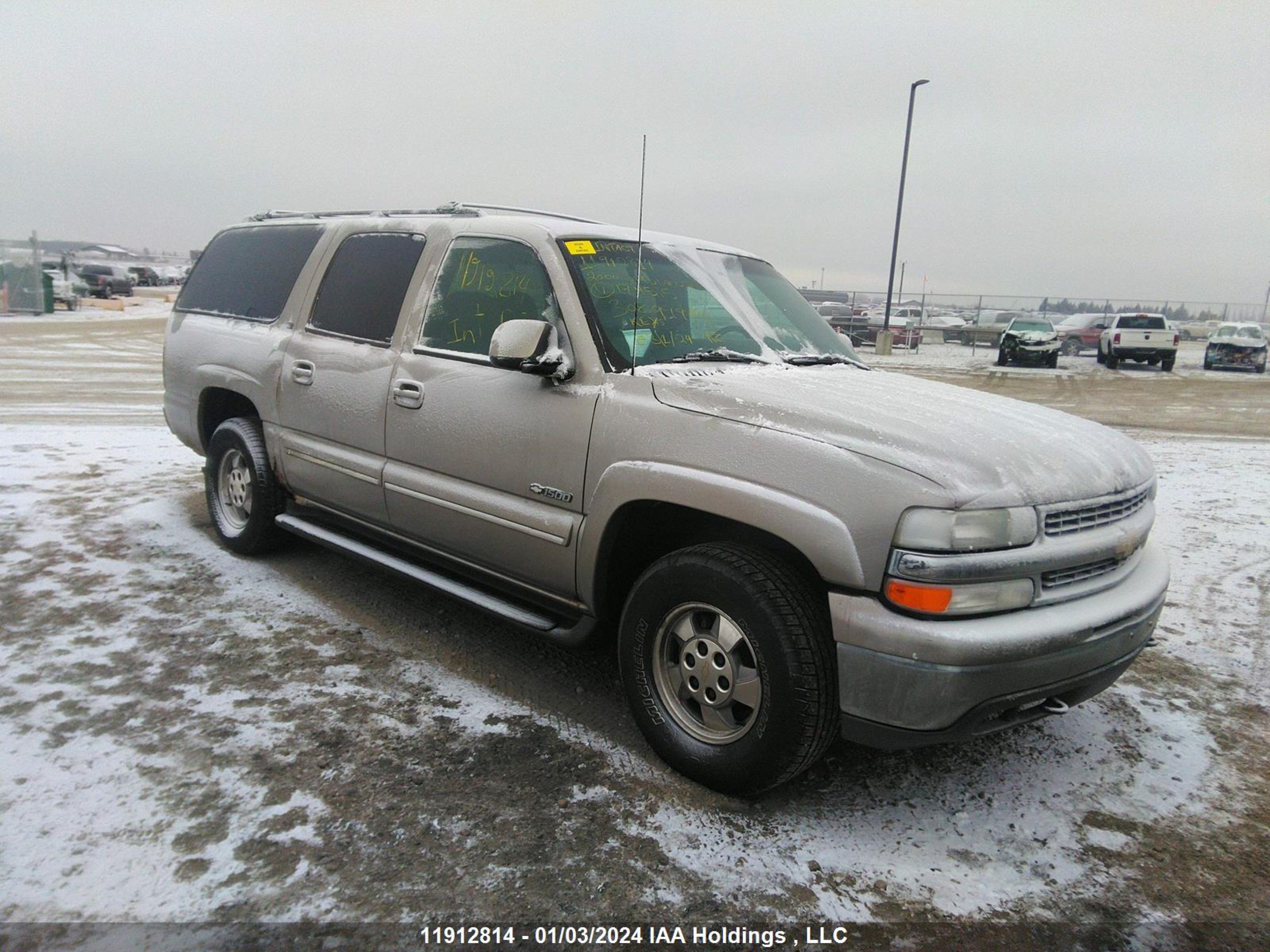 CHEVROLET SUBURBAN 2000 3gnfk16t9yg174515