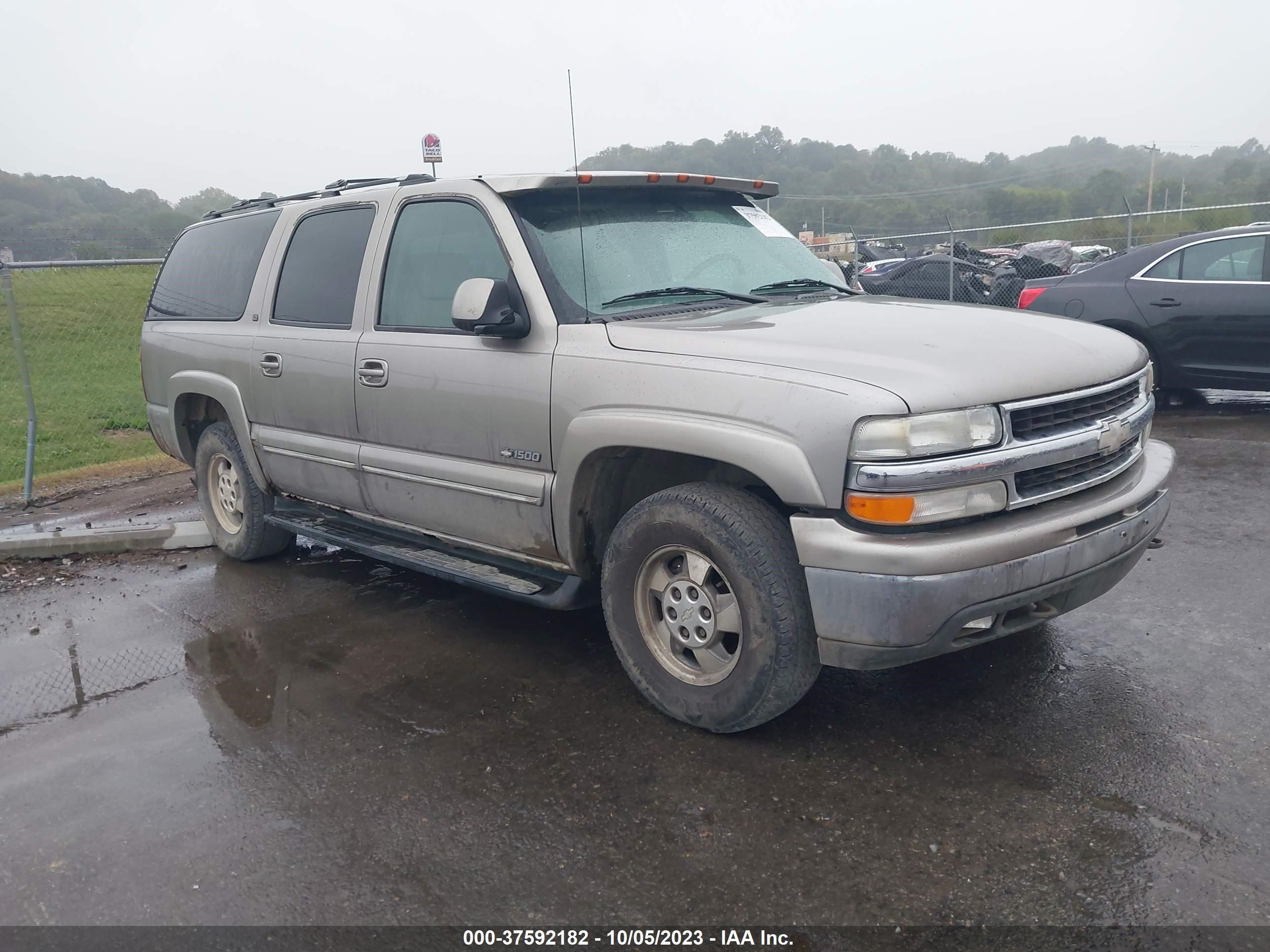 CHEVROLET SUBURBAN 2000 3gnfk16txyg207697