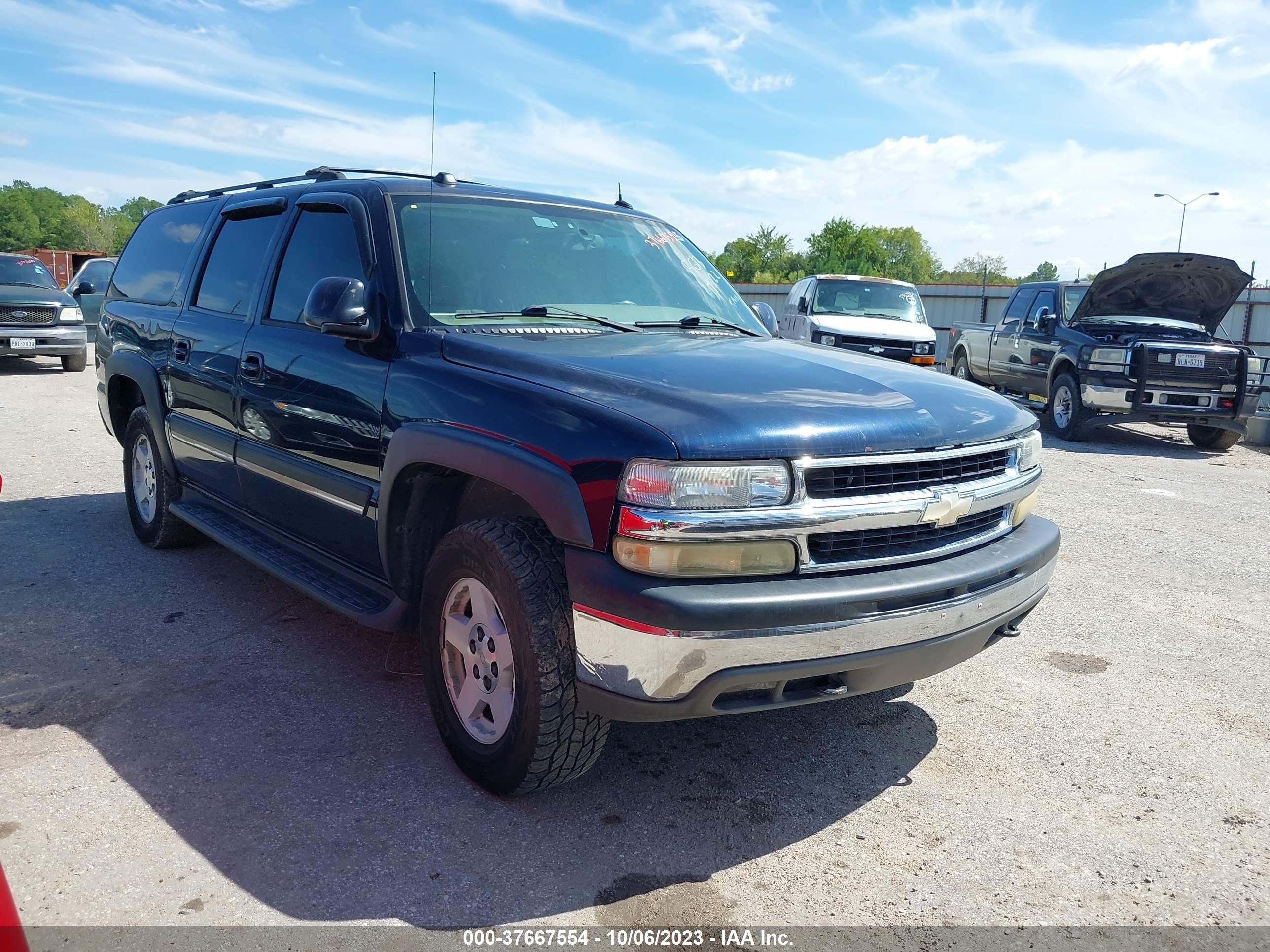 CHEVROLET SUBURBAN 2005 3gnfk16z25g139122