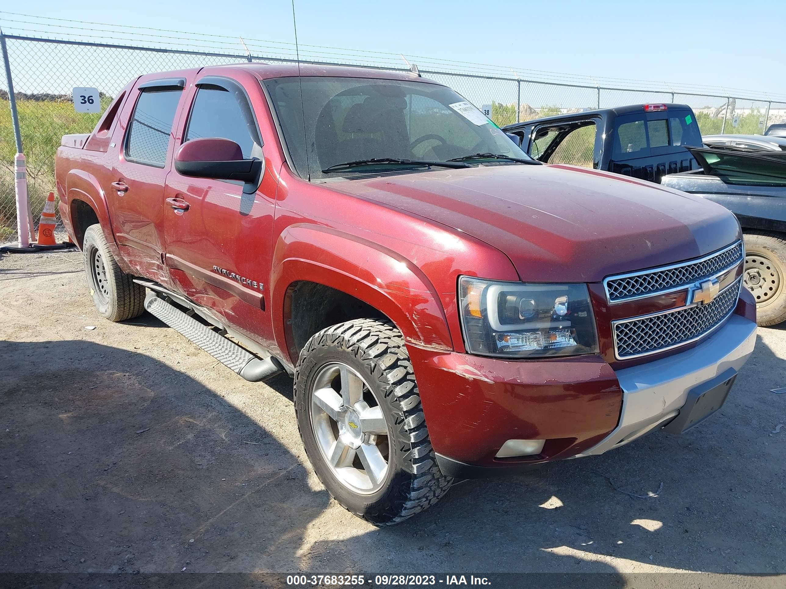 CHEVROLET AVALANCHE 2009 3gnfk22049g139383