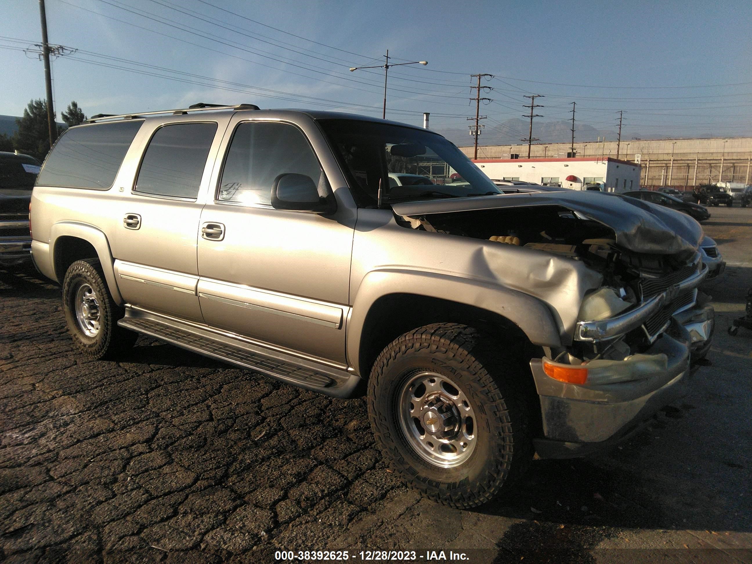 CHEVROLET SUBURBAN 2001 3gngk26g11g189206