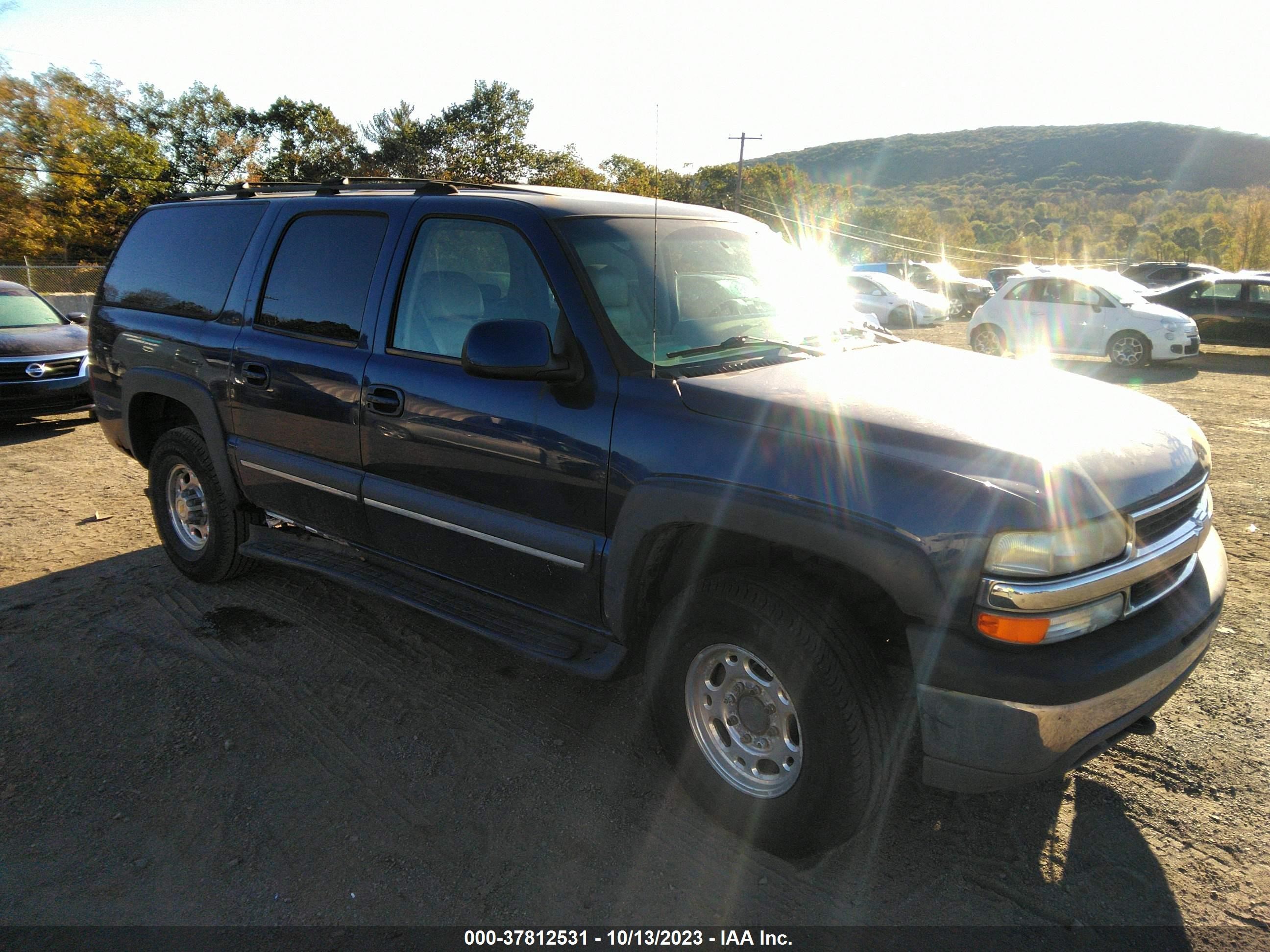 CHEVROLET SUBURBAN 2002 3gngk26u22g259609