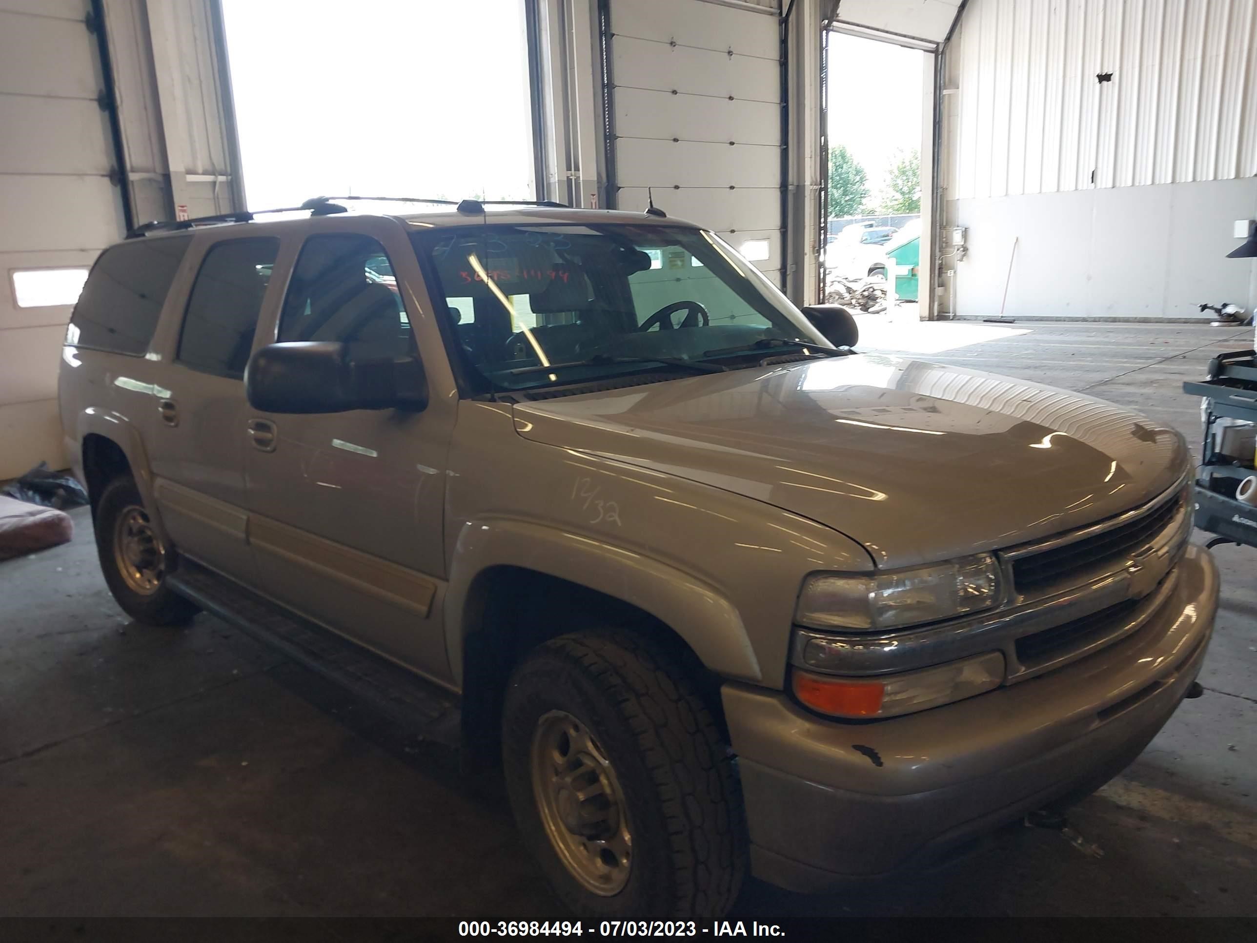 CHEVROLET SUBURBAN 2005 3gngk26u95g192849