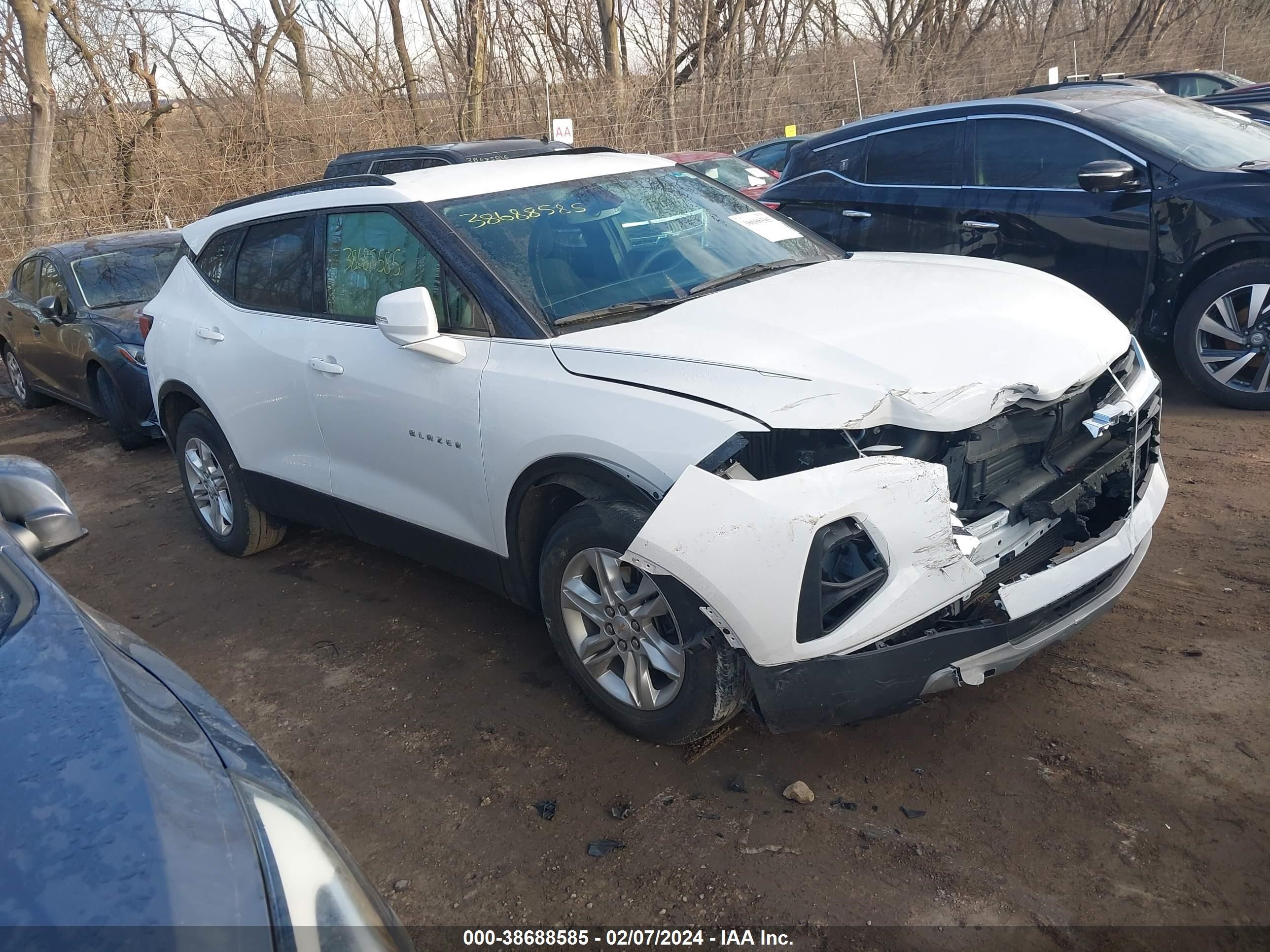 CHEVROLET BLAZER 2021 3gnkbbra1ms559489