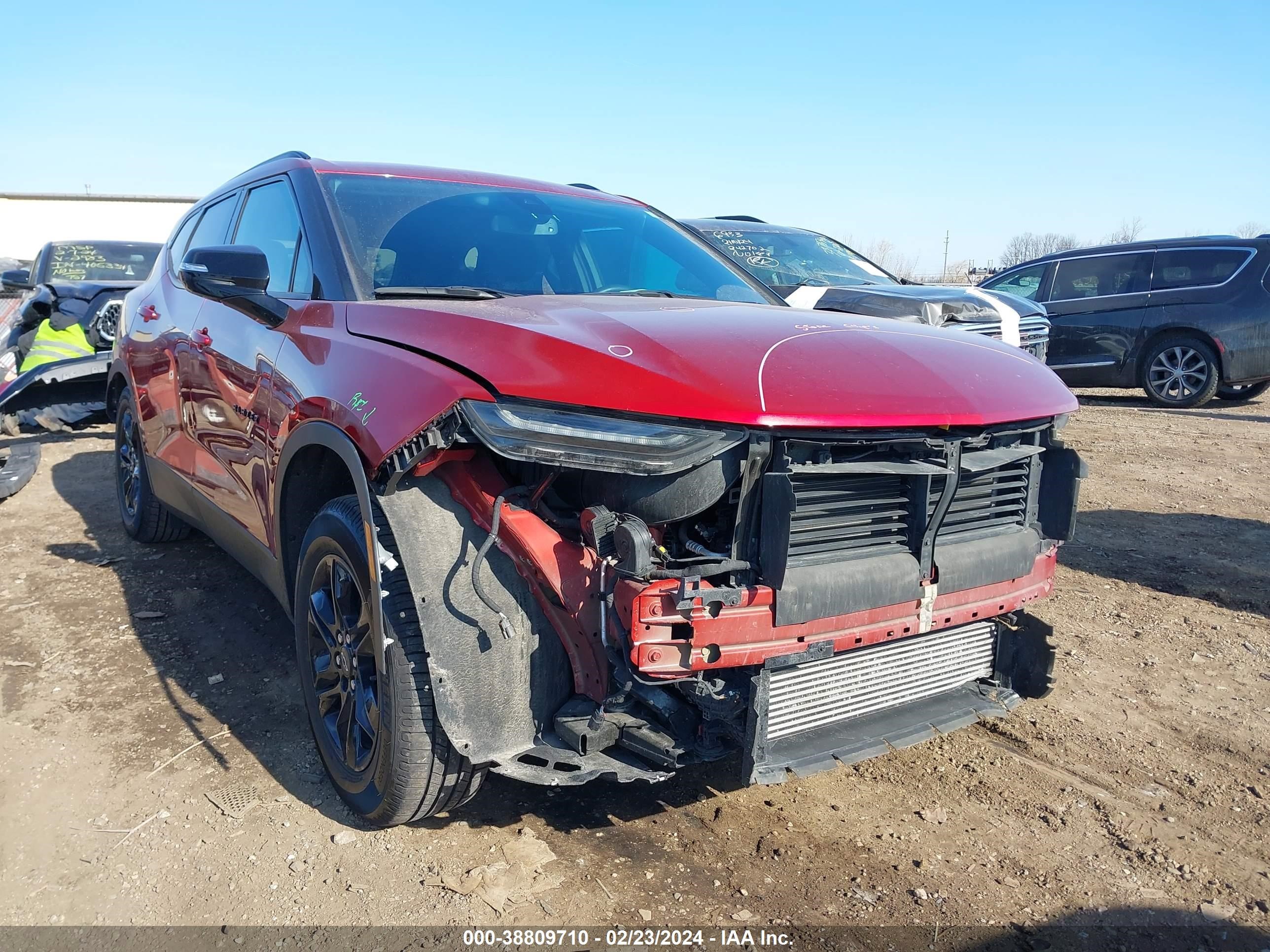 CHEVROLET BLAZER 2022 3gnkbcr41ns144772