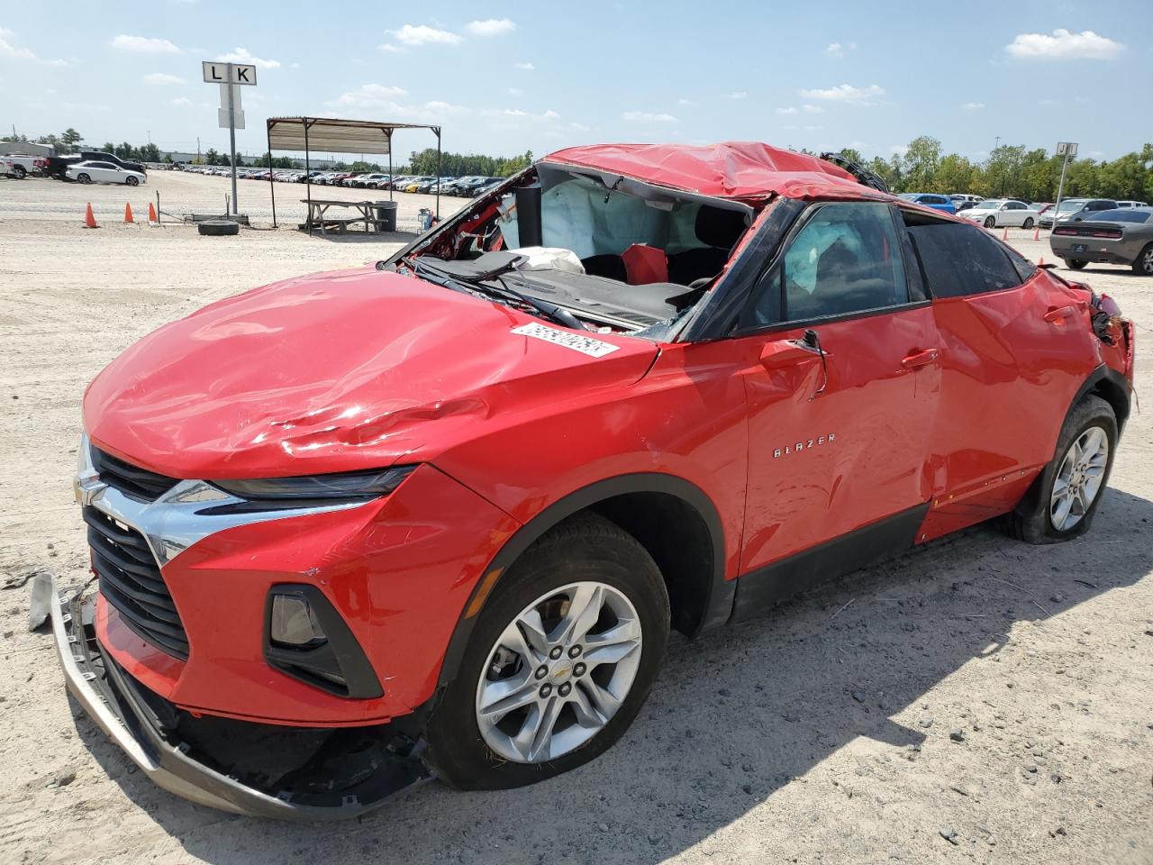 CHEVROLET BLAZER 2022 3gnkbcr48ns207950