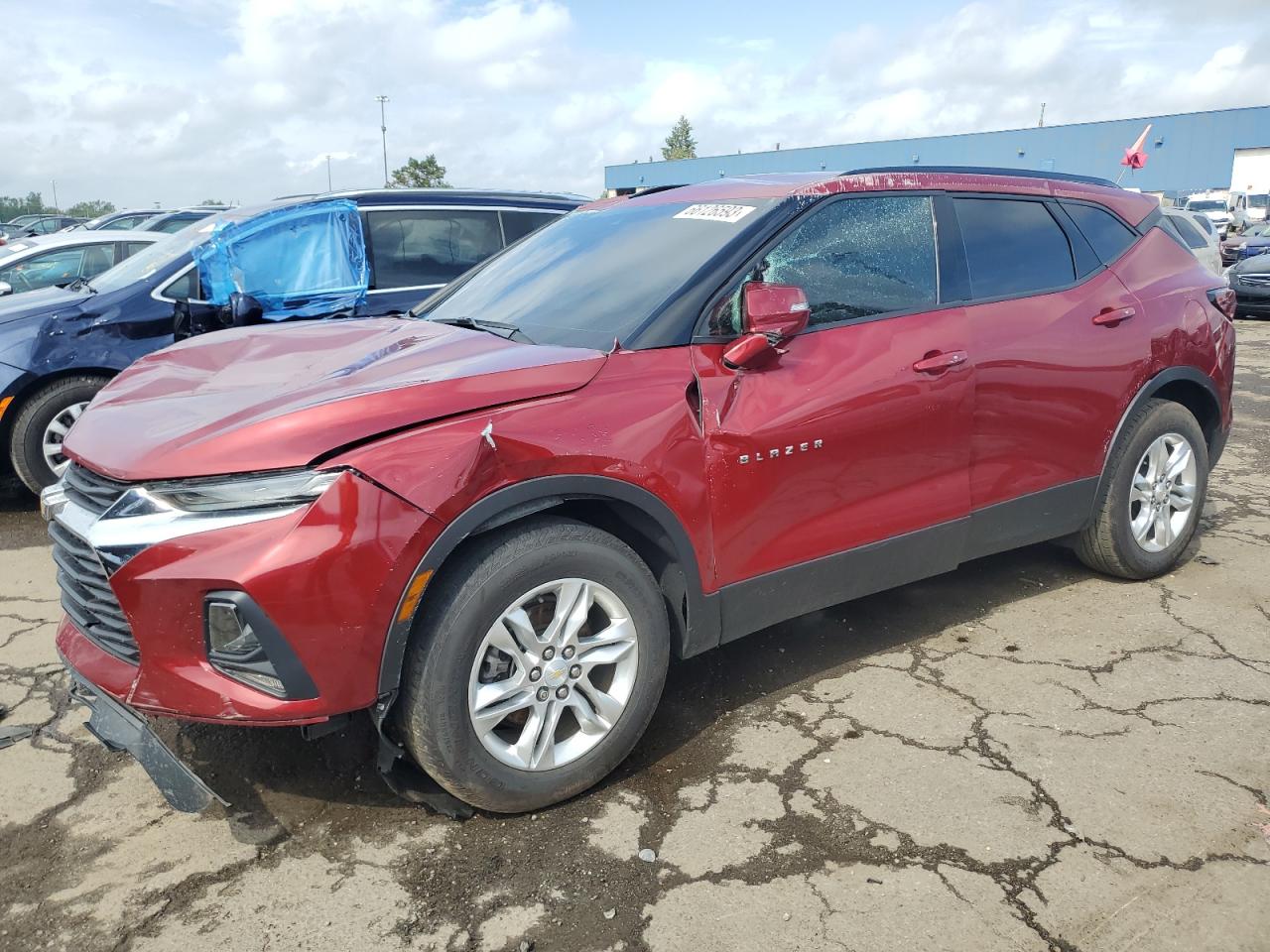 CHEVROLET BLAZER 2021 3gnkbcrs0ms527633