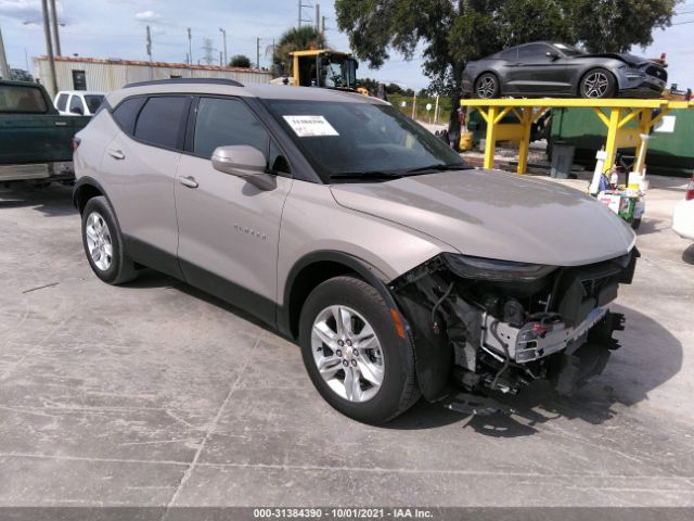 CHEVROLET BLAZER 2021 3gnkbcrs1ms520822