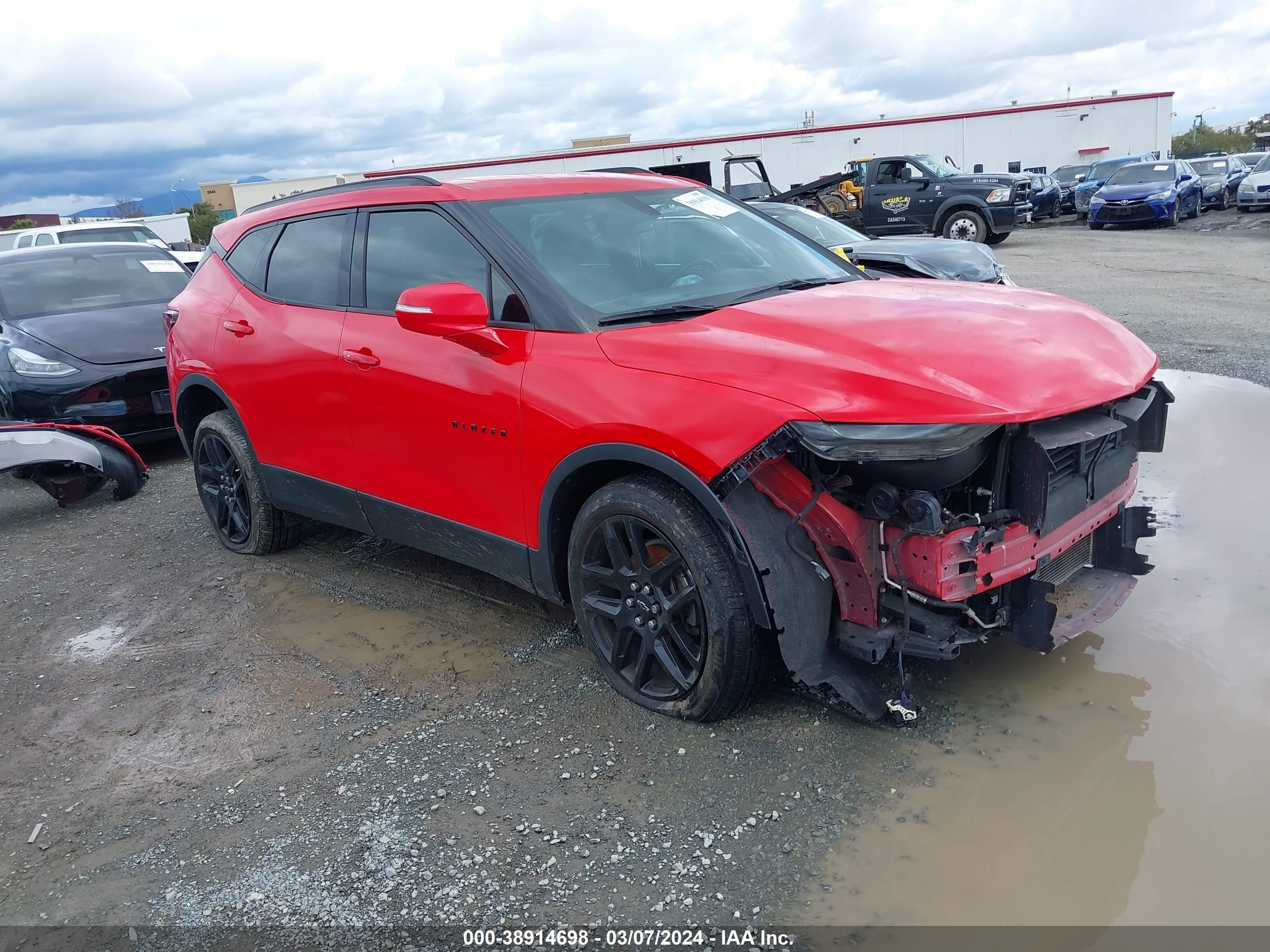 CHEVROLET BLAZER 2019 3gnkbcrs8ks693105