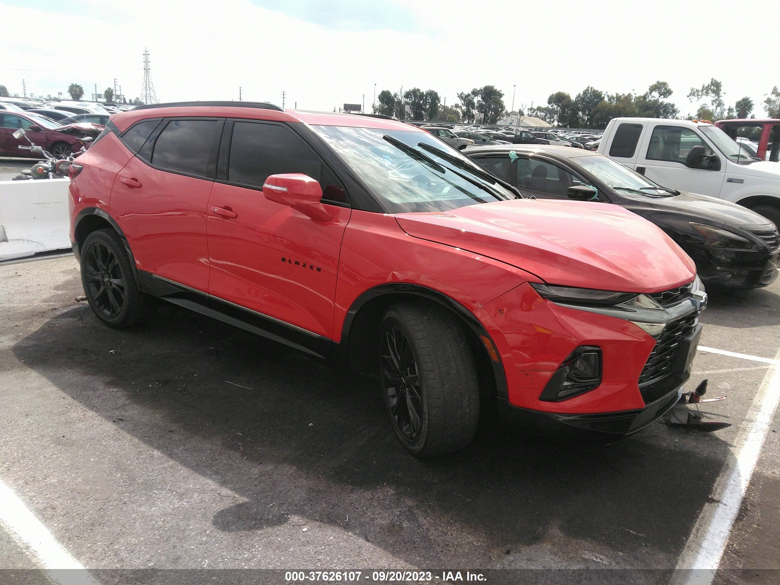 CHEVROLET BLAZER 2020 3gnkbers0ls712484