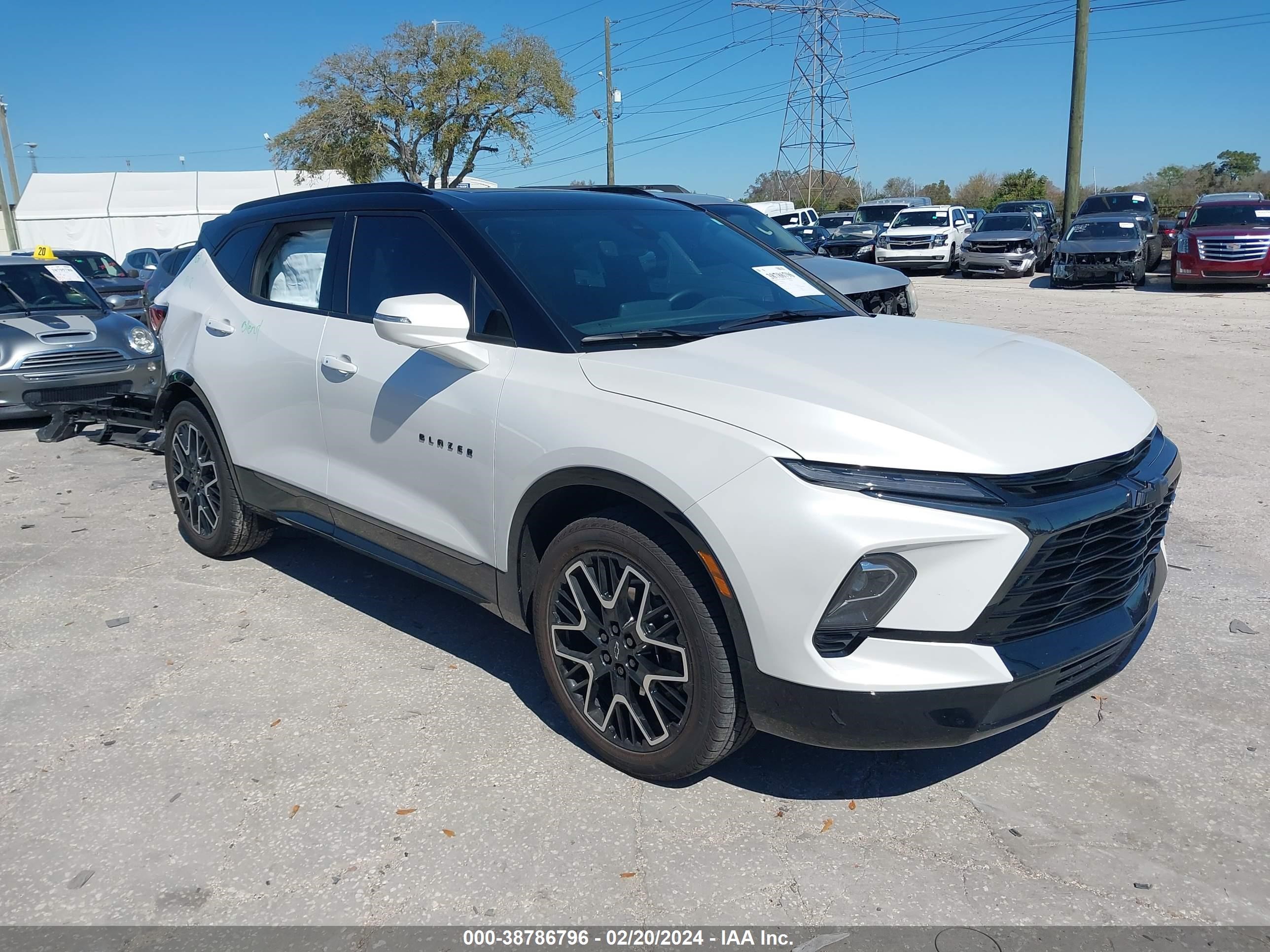 CHEVROLET BLAZER 2023 3gnkbers0ps222293