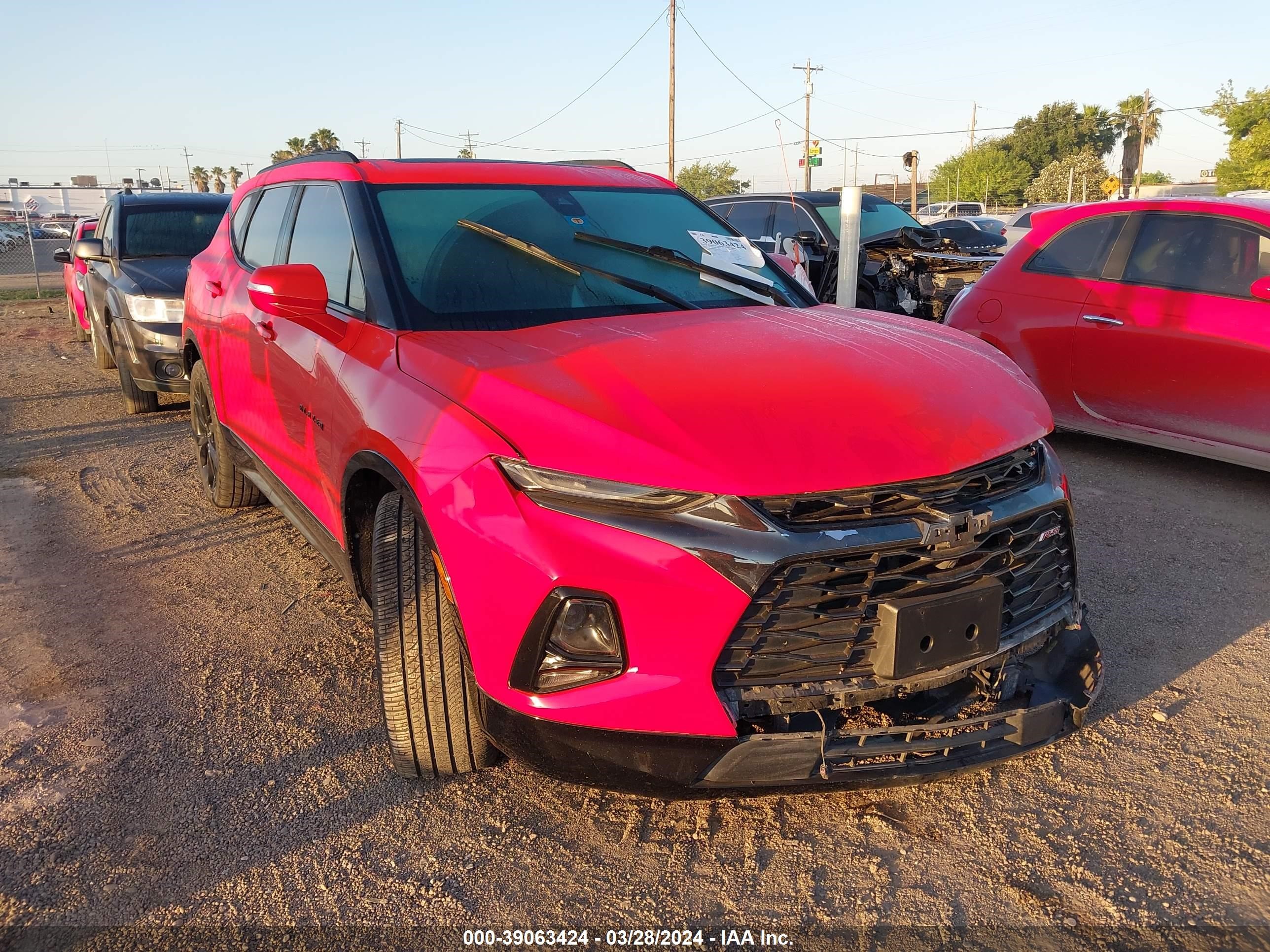 CHEVROLET BLAZER 2019 3gnkbers6ks670675