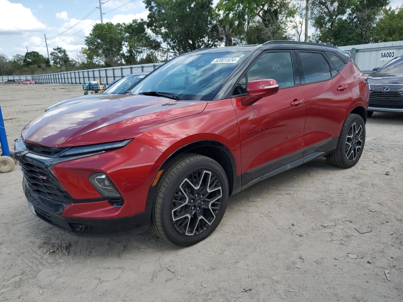 CHEVROLET BLAZER 2023 3gnkbers8ps185476