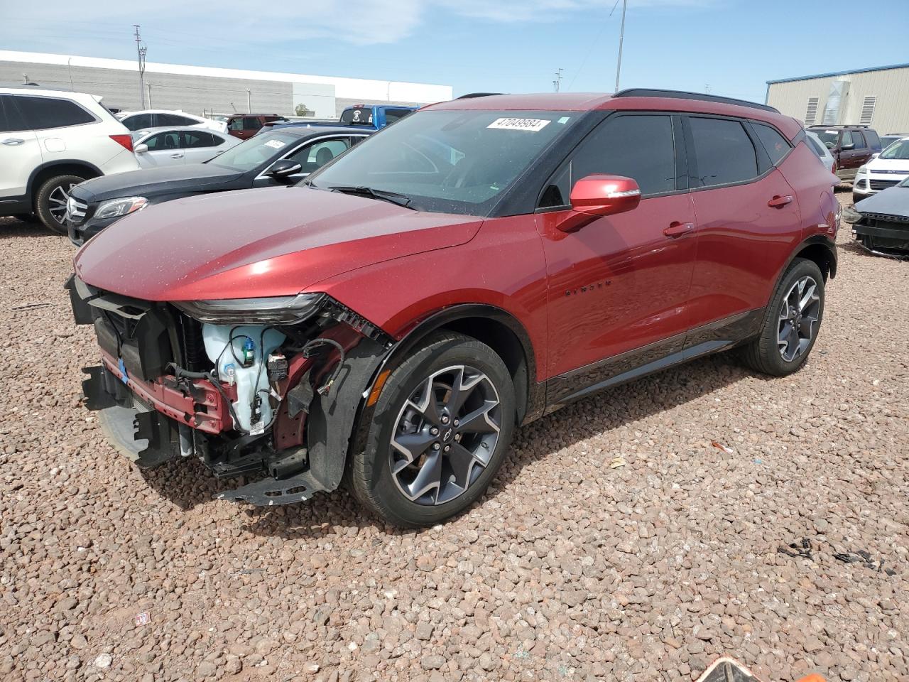 CHEVROLET BLAZER 2021 3gnkbers9ms573540