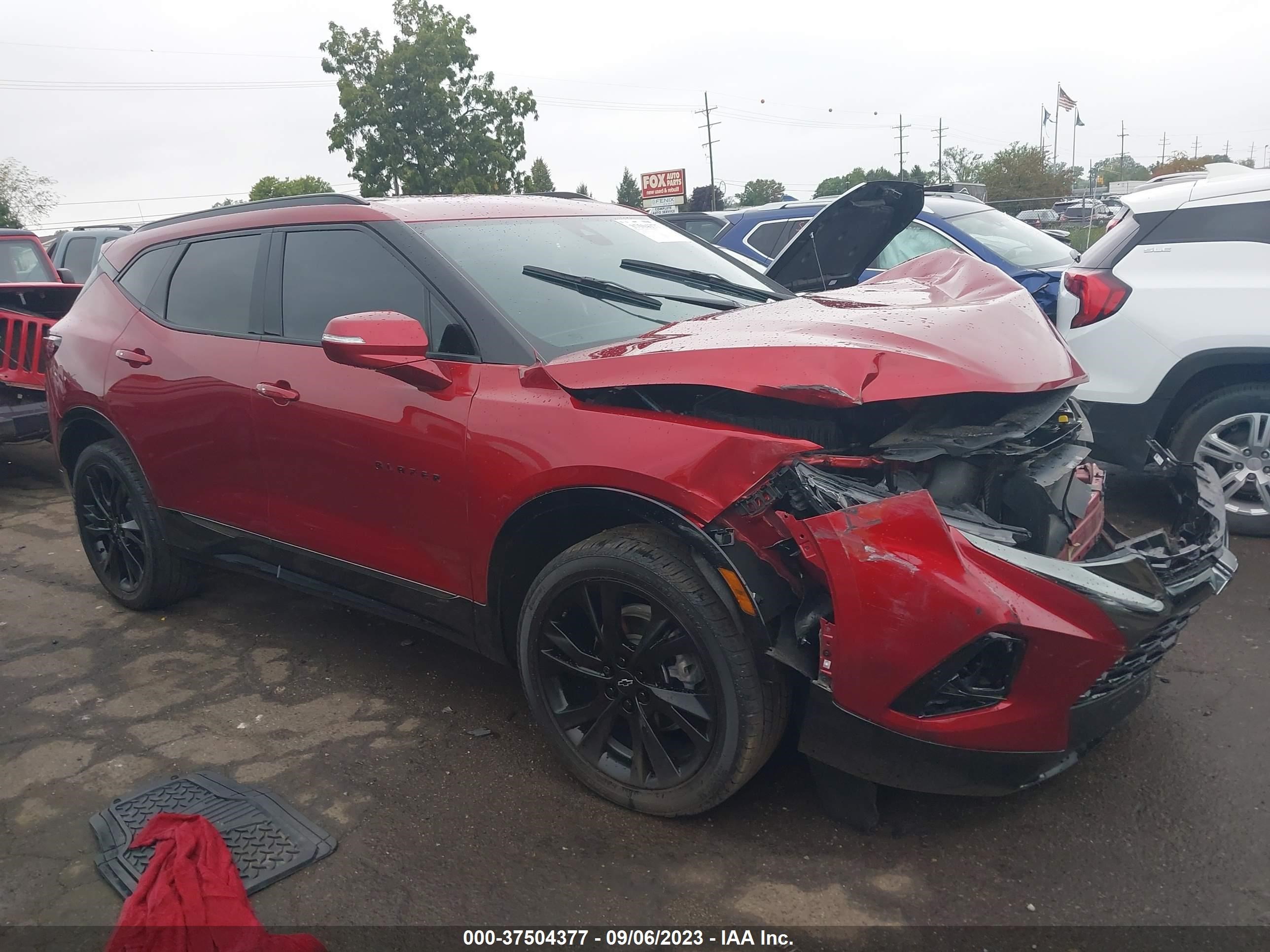 CHEVROLET BLAZER 2022 3gnkbers9ns153763