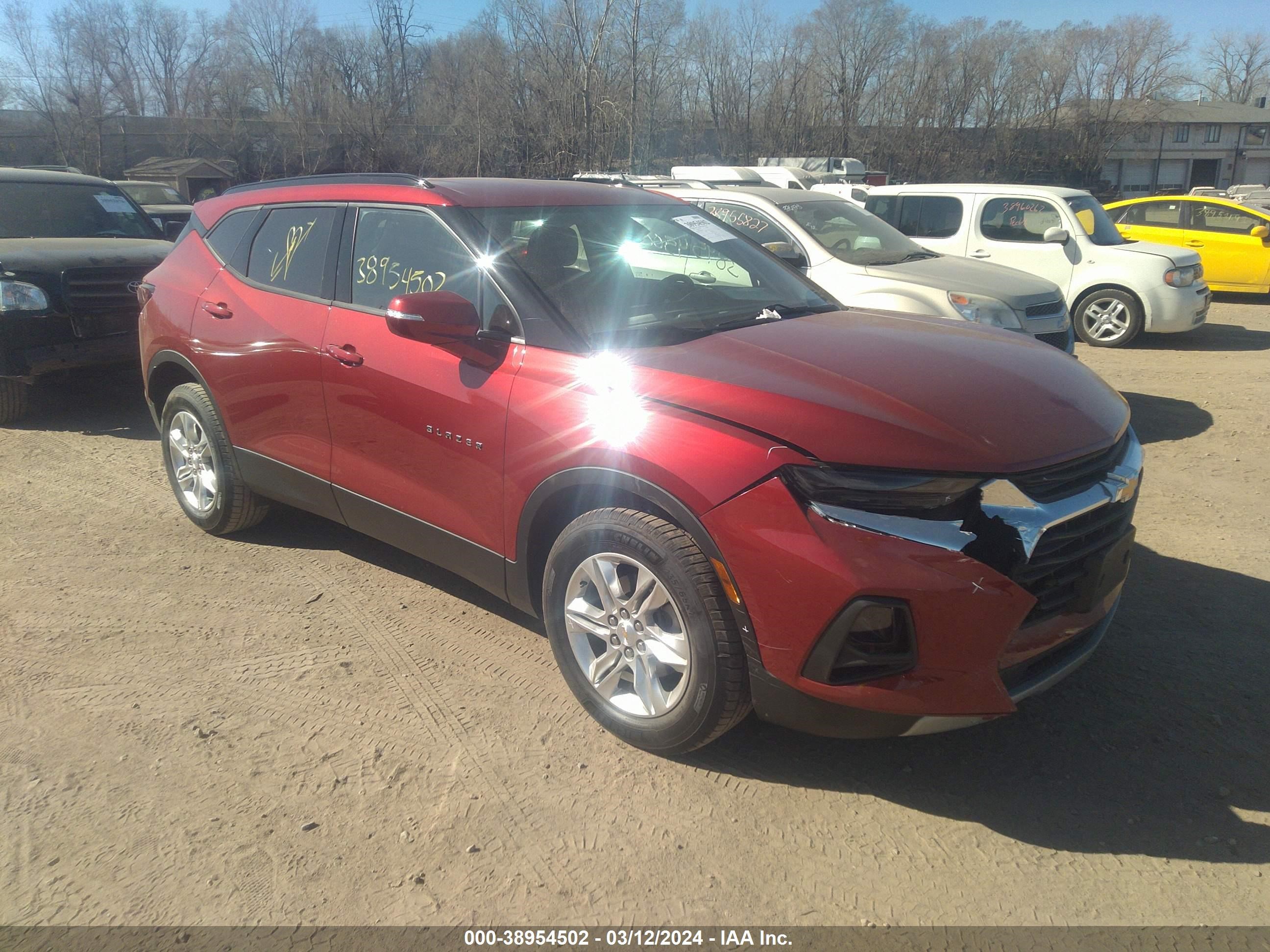 CHEVROLET BLAZER 2019 3gnkbgrs8ks693869