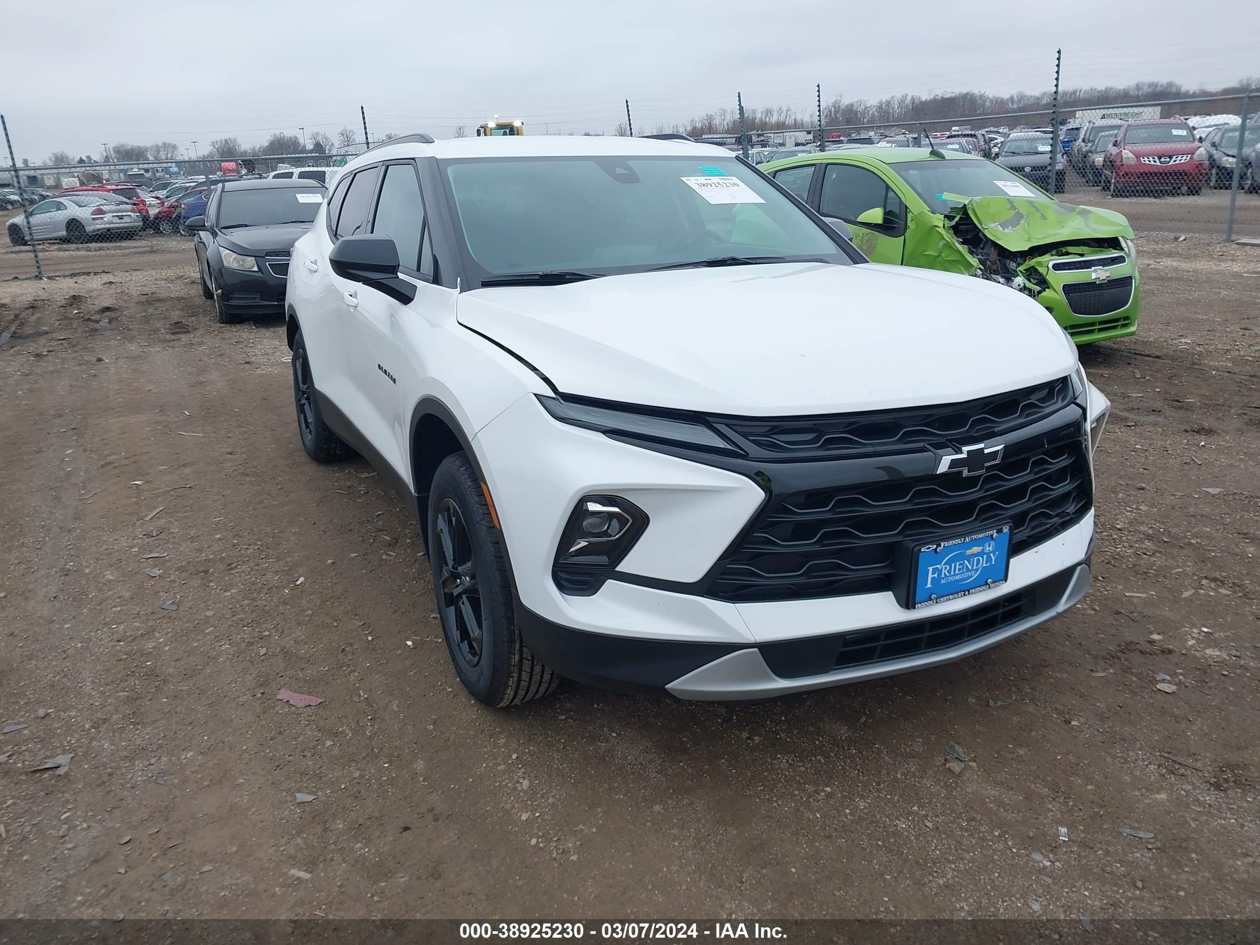 CHEVROLET BLAZER 2024 3gnkbhr46rs168679