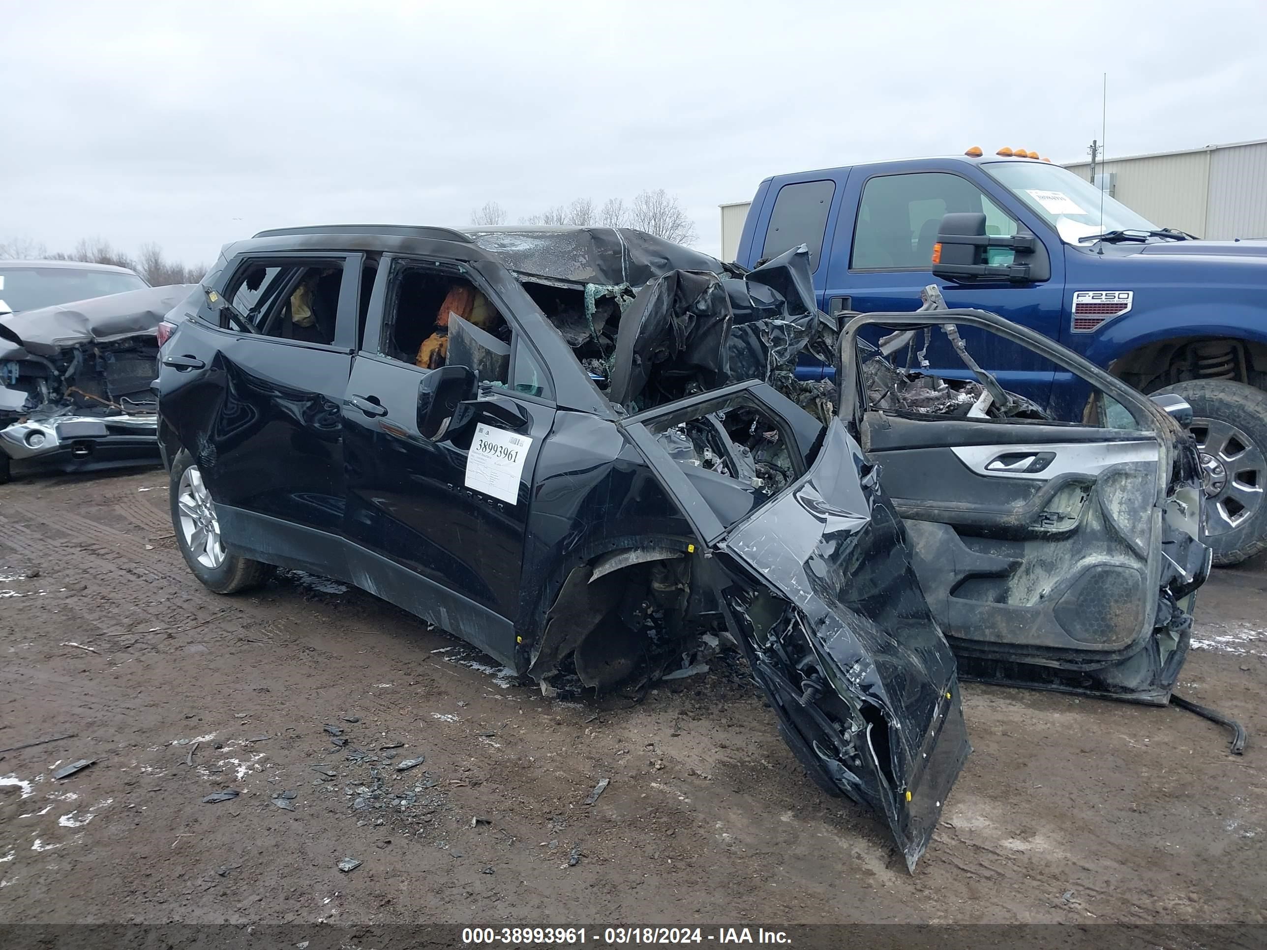 CHEVROLET BLAZER 2022 3gnkbhr4xns142127