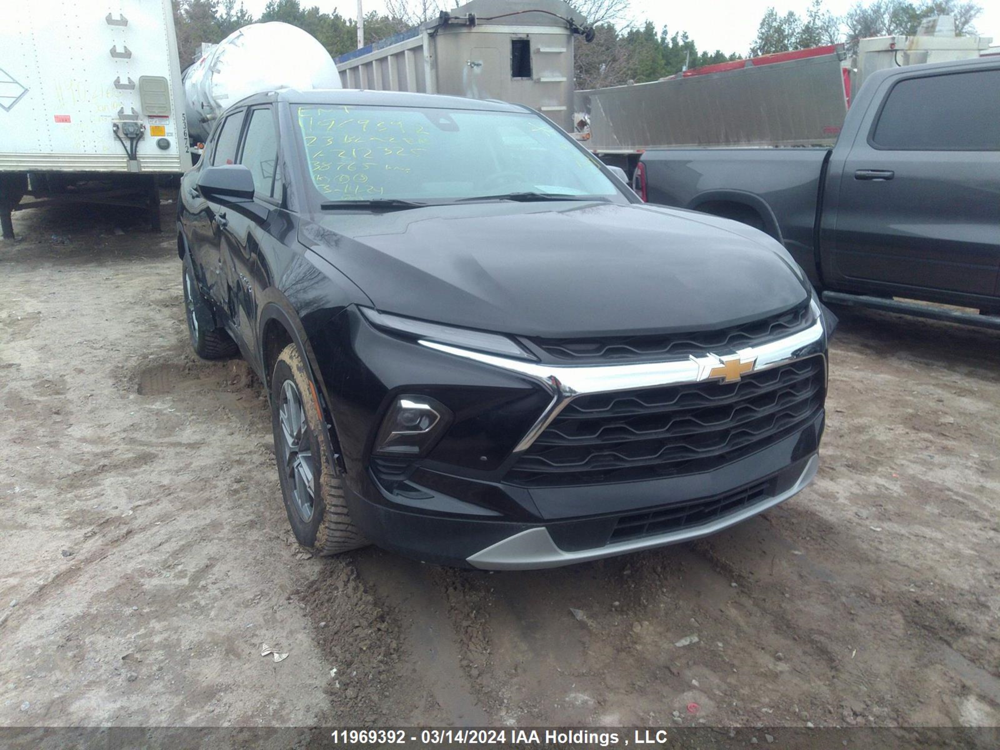 CHEVROLET BLAZER 2023 3gnkbhr4xps212325