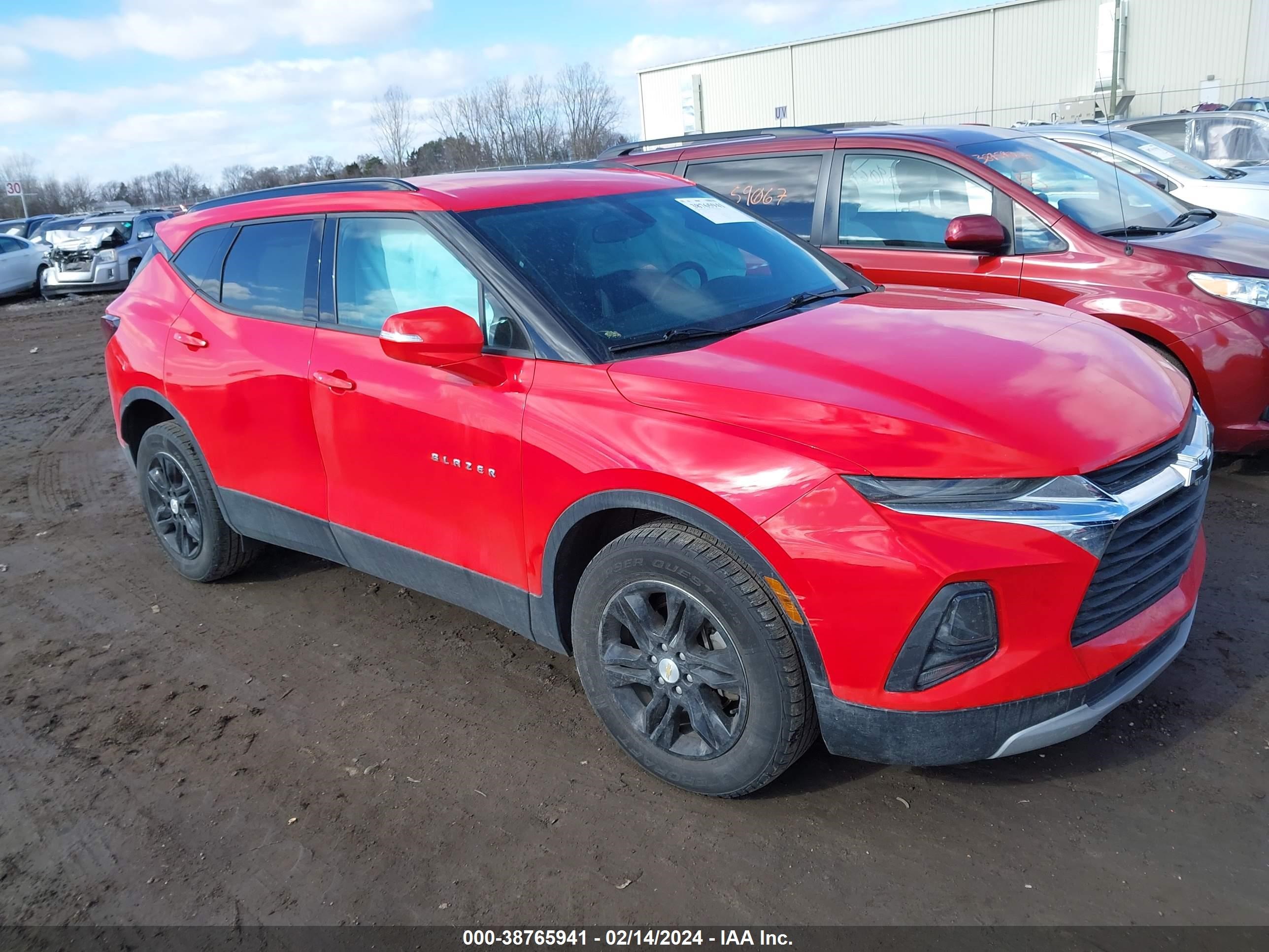 CHEVROLET BLAZER 2020 3gnkbhrsxls587091