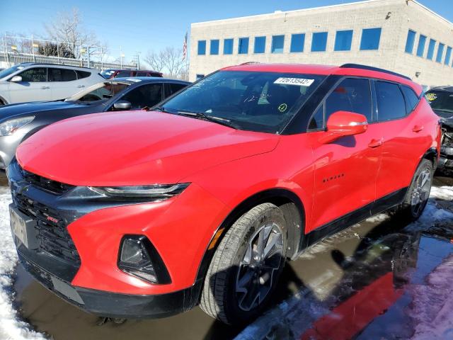 CHEVROLET BLAZER RS 2019 3gnkbjrs3ks675177