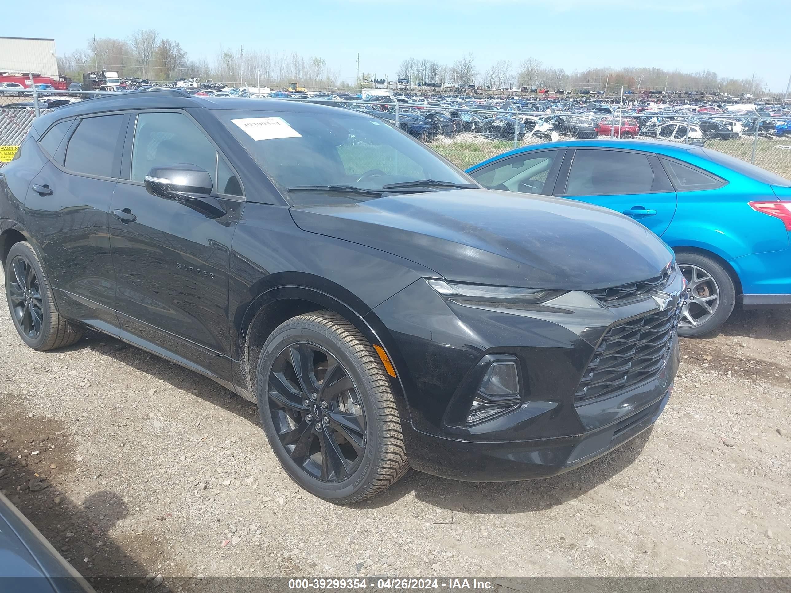 CHEVROLET BLAZER 2019 3gnkbjrs9ks604372