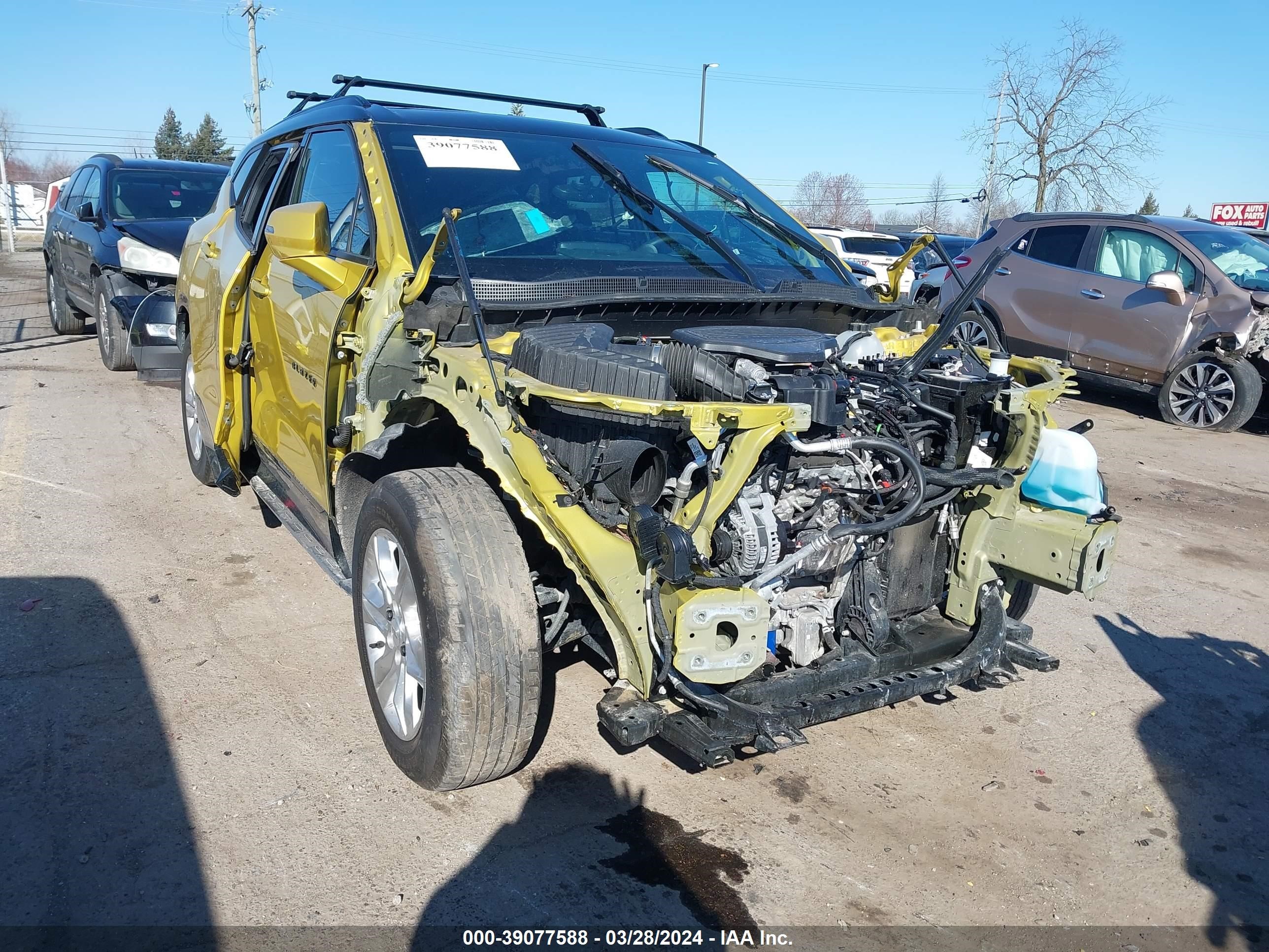 CHEVROLET BLAZER 2023 3gnkbkrsxps120188