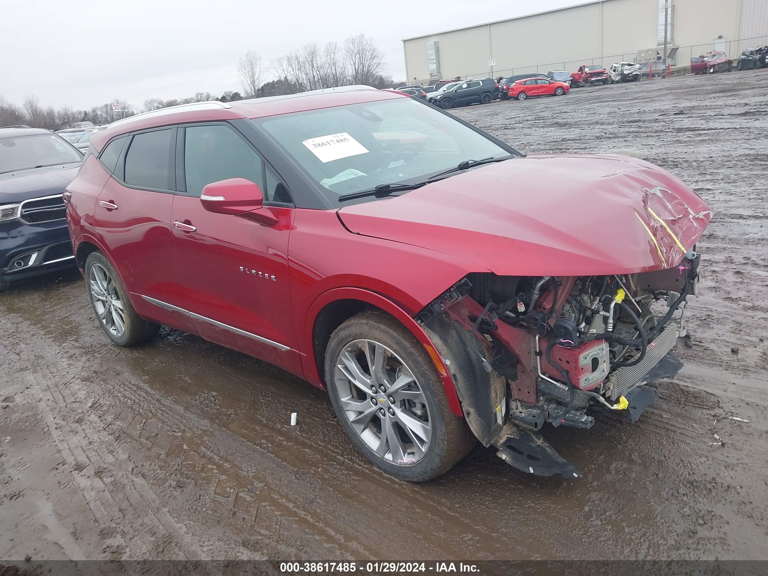 CHEVROLET BLAZER 2021 3gnkblrs8ms506321