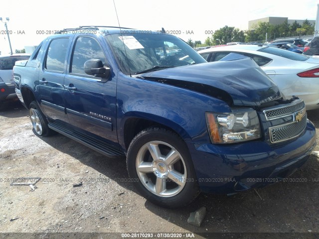 CHEVROLET AVALANCHE 2013 3gnmcee06dg167311