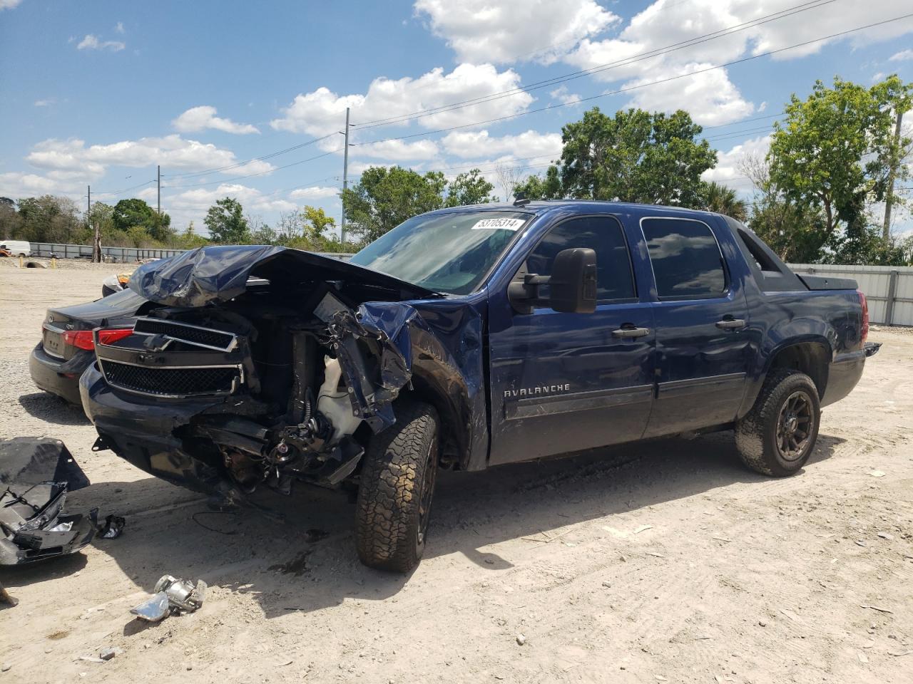 CHEVROLET AVALANCHE 2010 3gnncee00ag275438