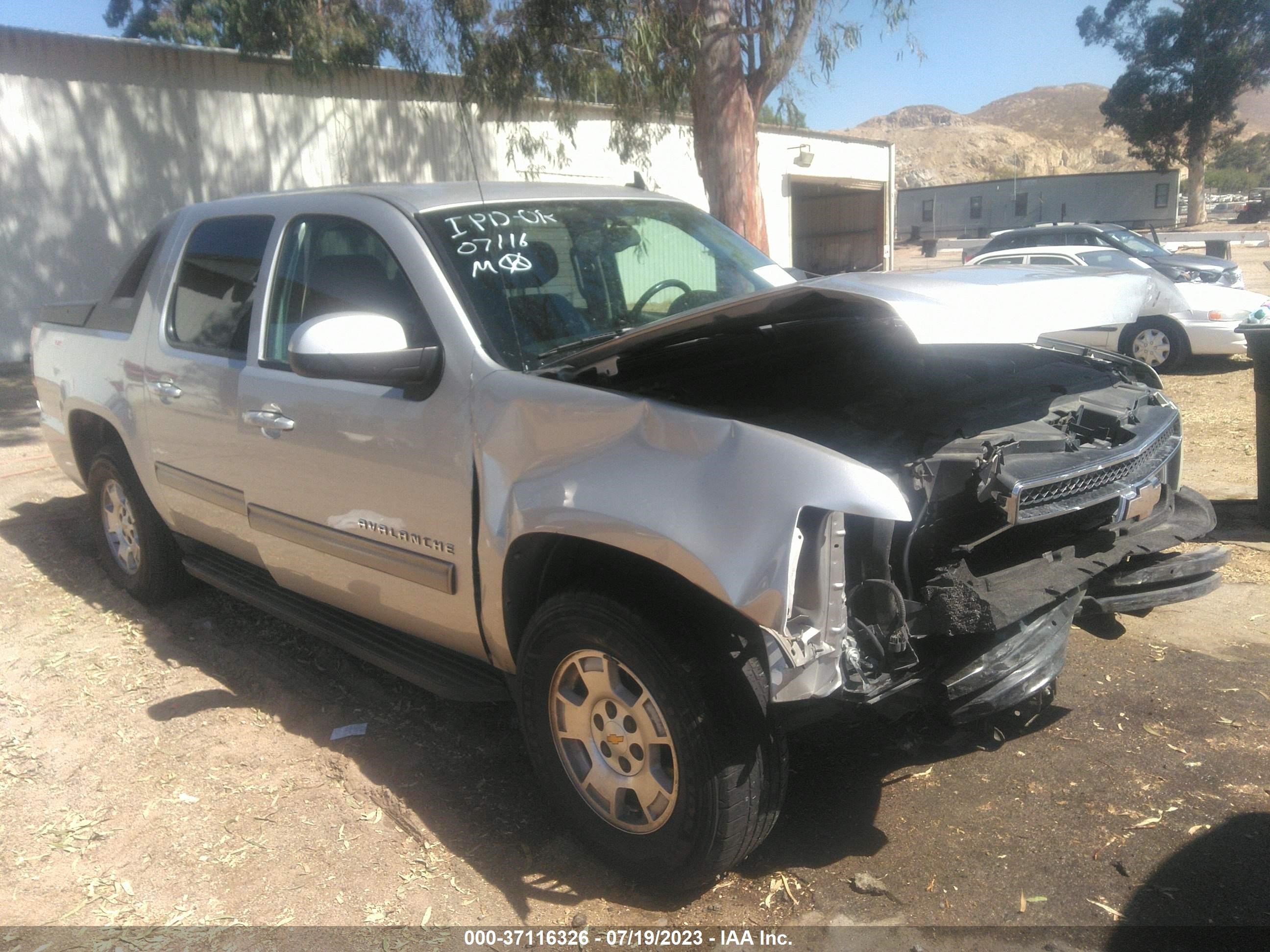 CHEVROLET AVALANCHE 2010 3gnncee05ag108895