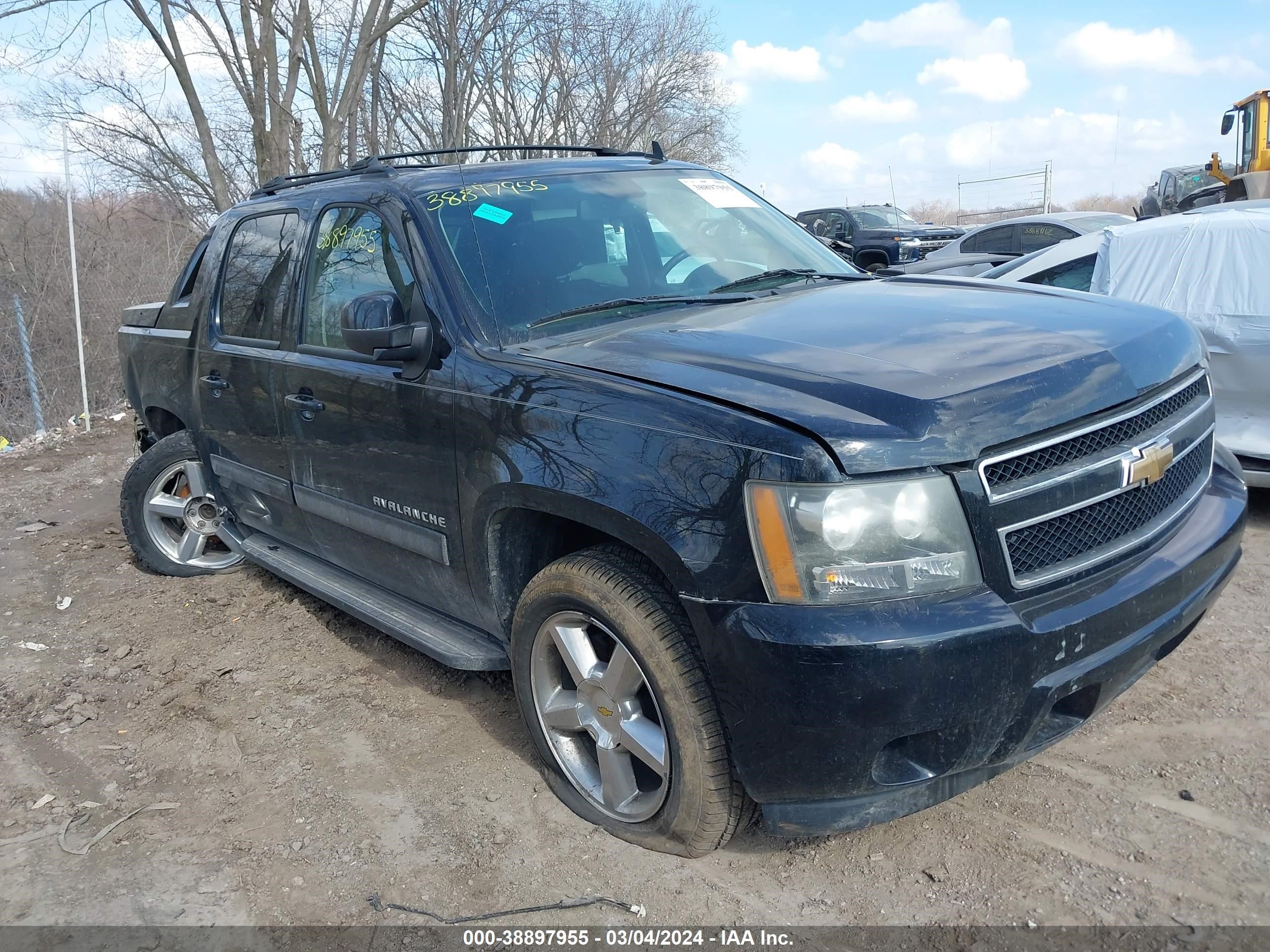 CHEVROLET AVALANCHE 2011 3gntkee33bg390265