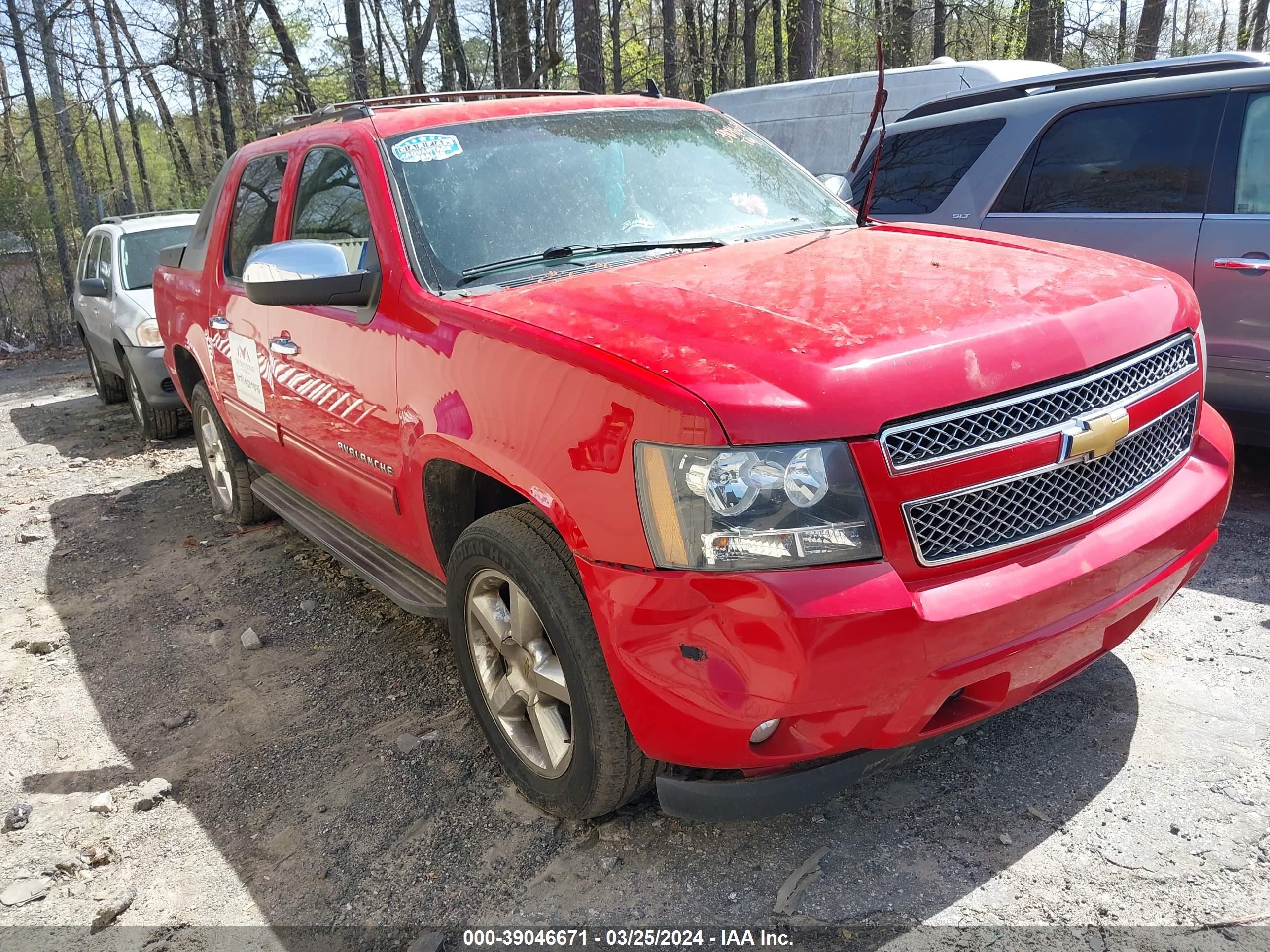 CHEVROLET AVALANCHE 2012 3gntkee74cg182187