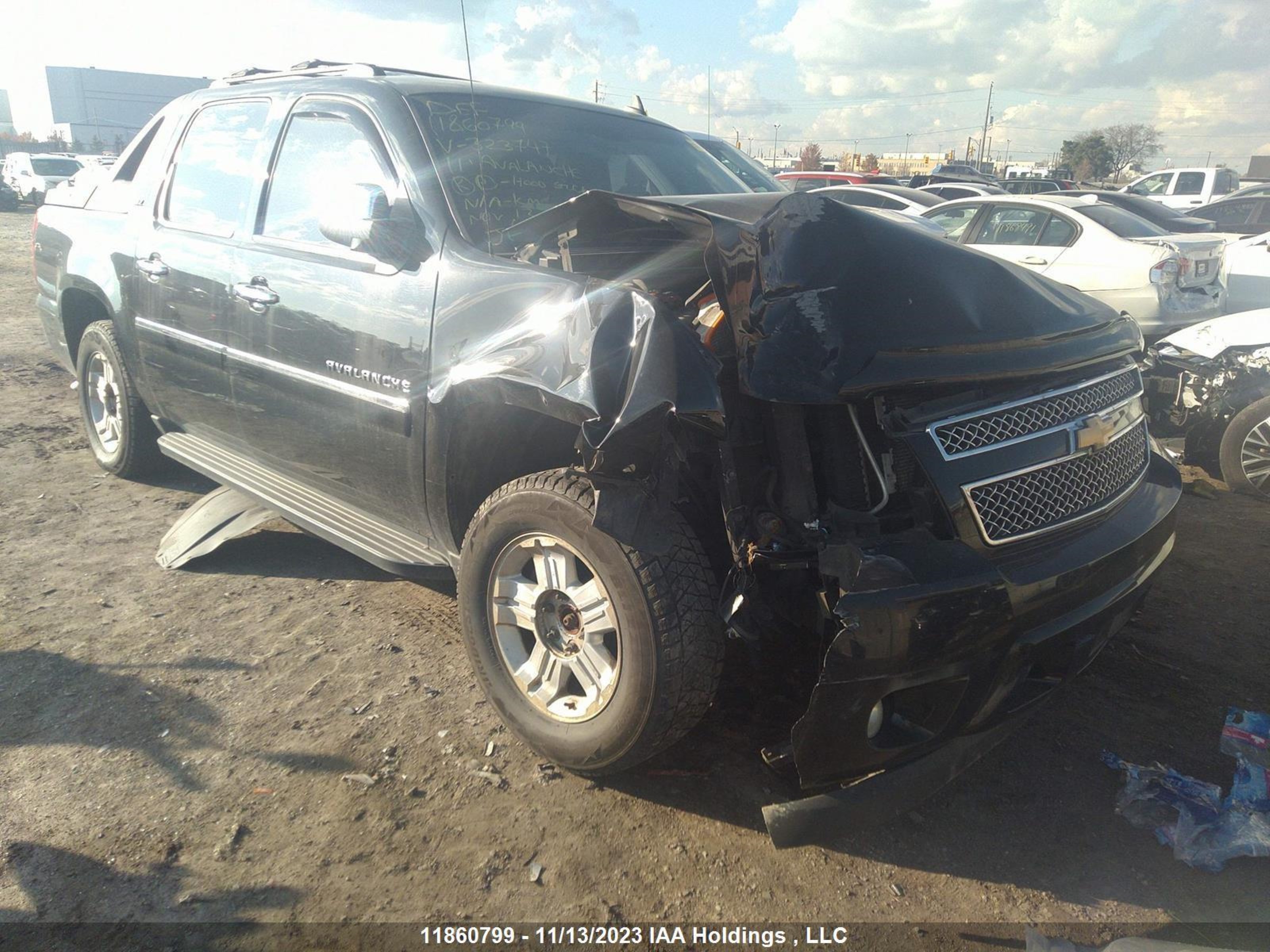 CHEVROLET AVALANCHE 2011 3gntkge30bg323747