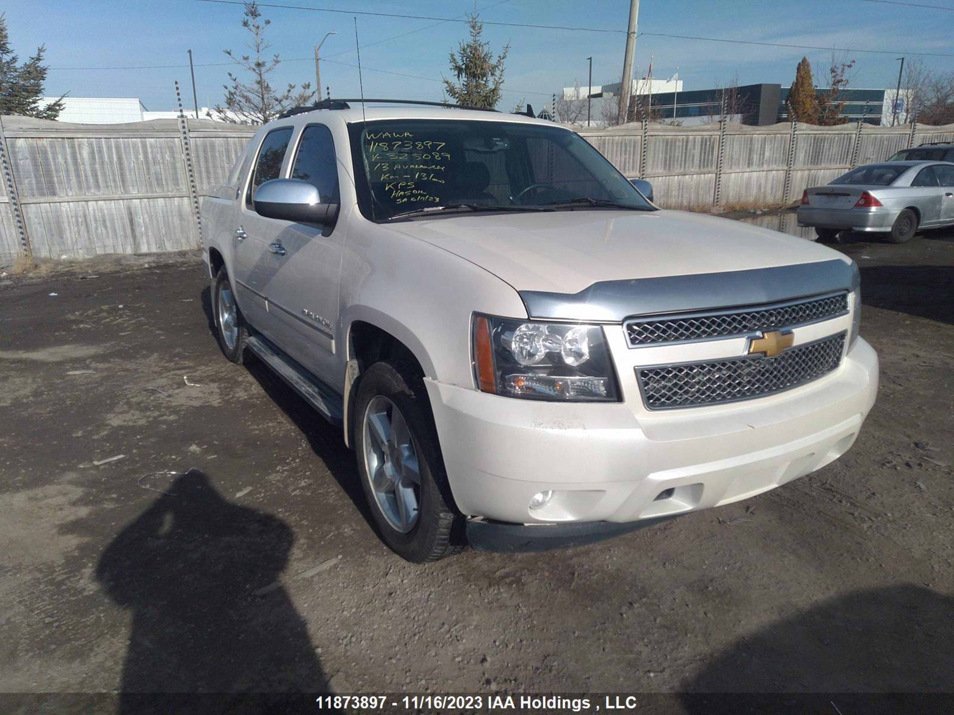 CHEVROLET AVALANCHE 2013 3gntkge71dg325089