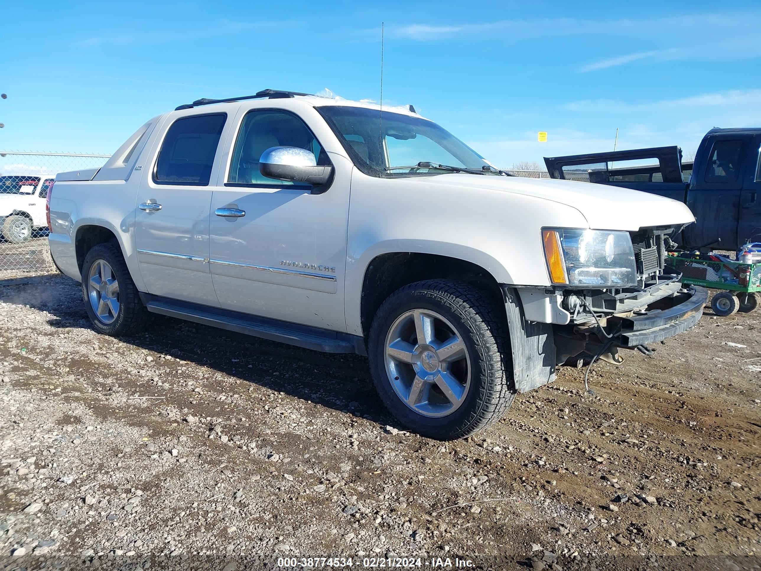 CHEVROLET AVALANCHE 2012 3gntkge72cg164590