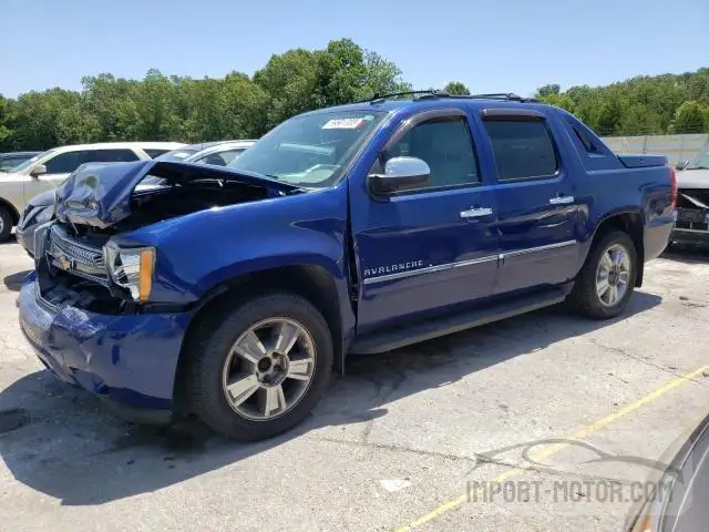 CHEVROLET AVALANCHE 2013 3gntkge75dg314225