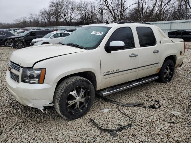 CHEVROLET AVALANCHE 2013 3gntkge78dg199880