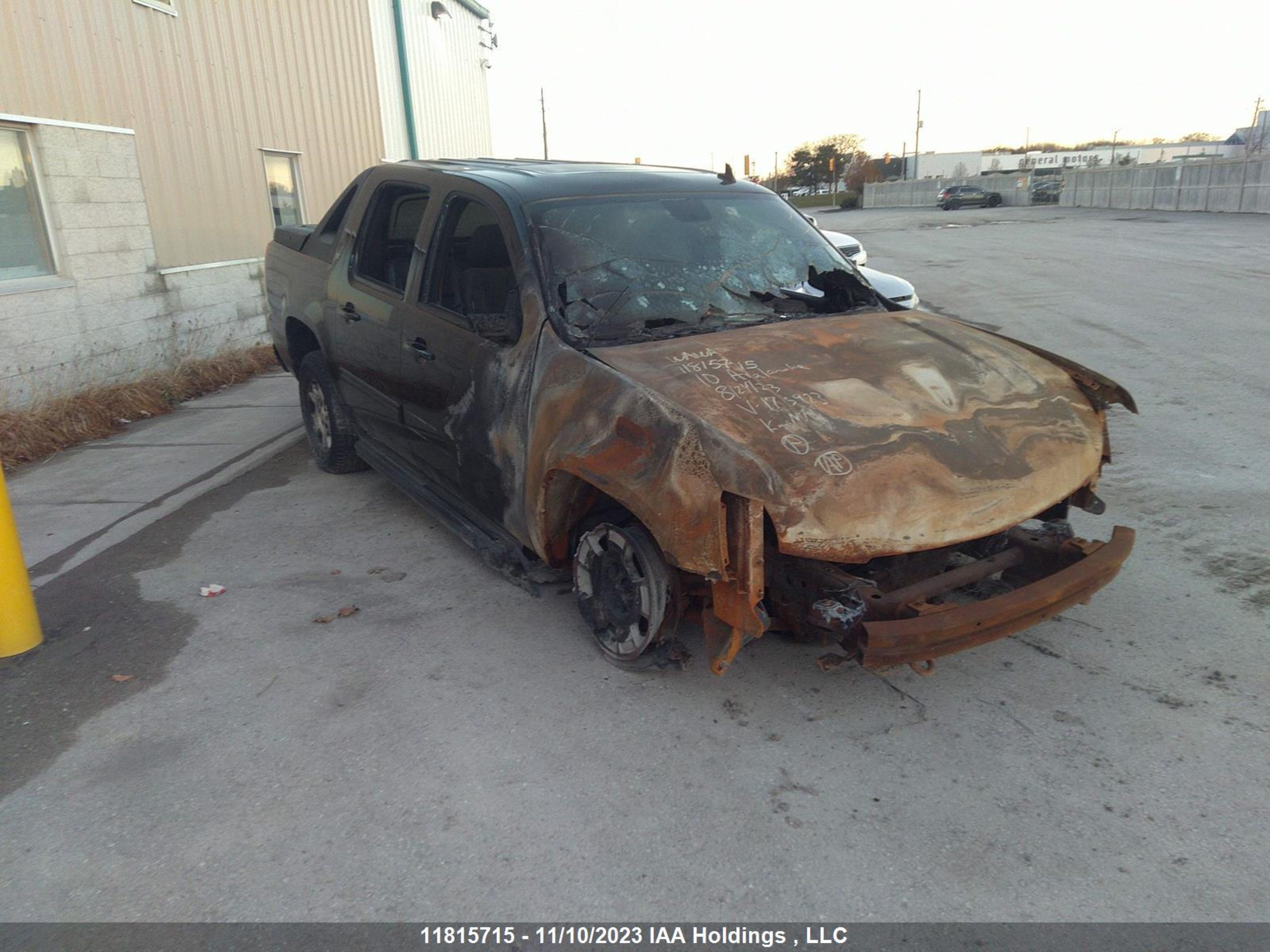 CHEVROLET AVALANCHE 2010 3gnvkfe00ag173923