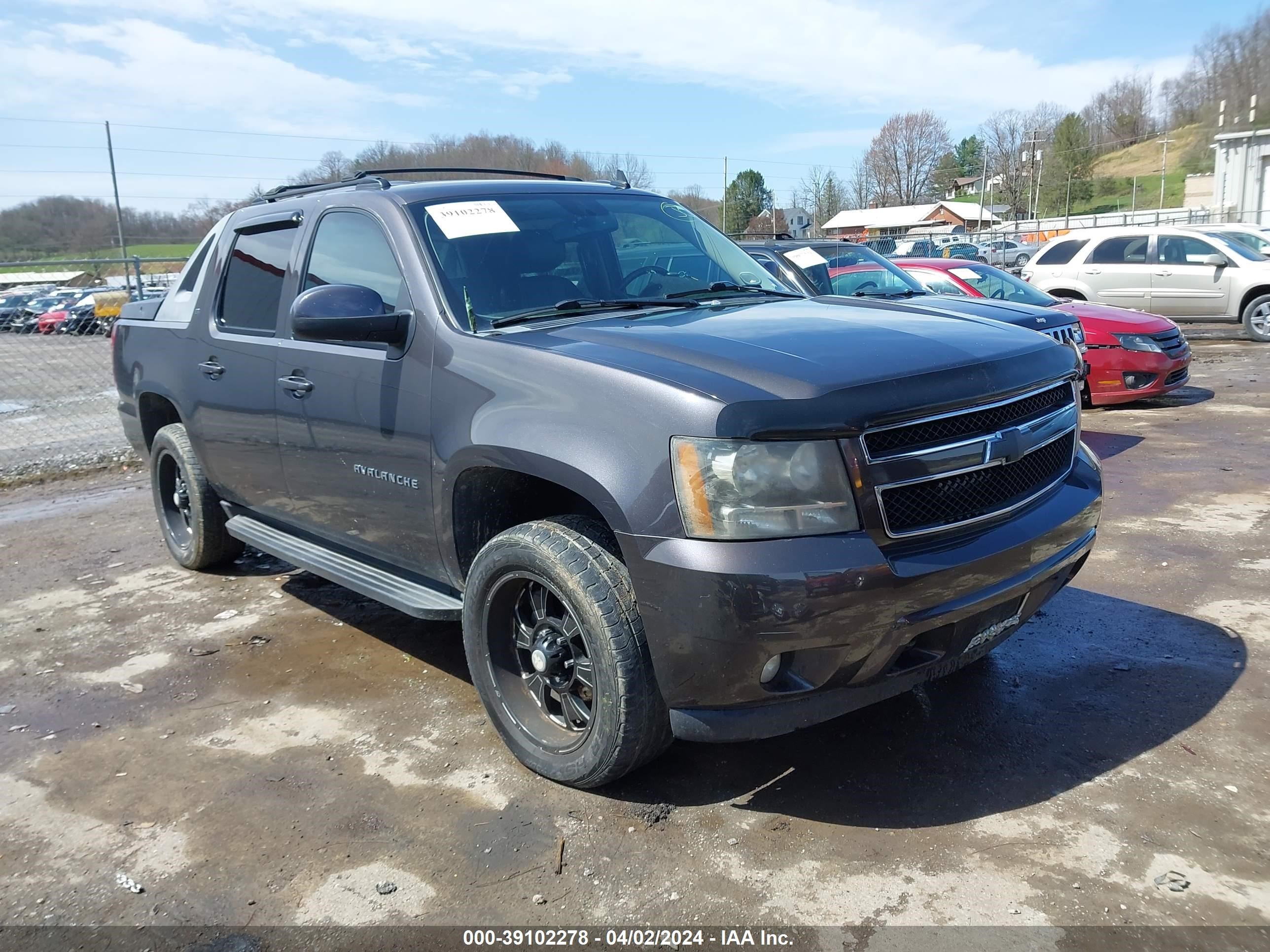 CHEVROLET AVALANCHE 2010 3gnvkfe08ag295106