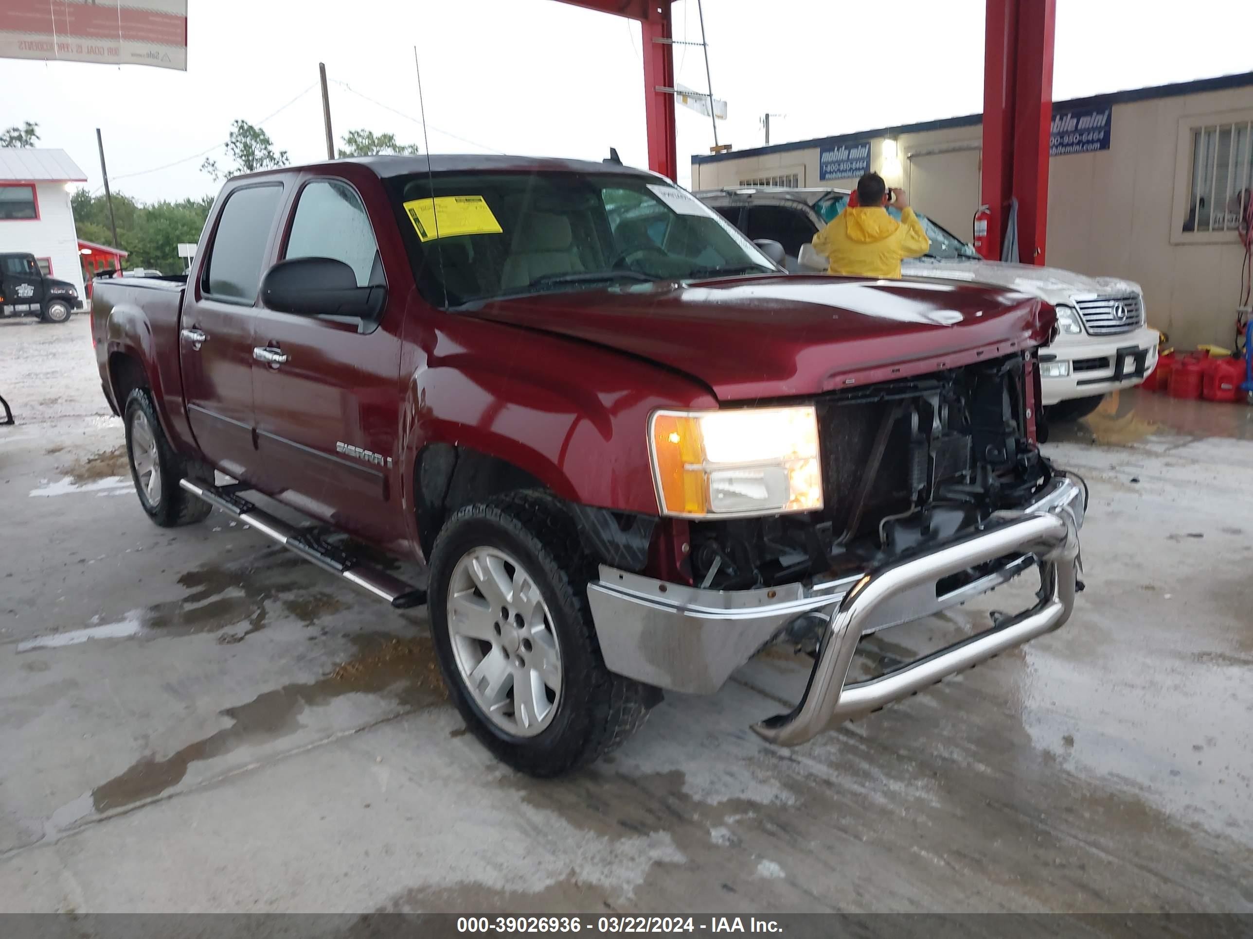 GMC SIERRA 2008 3gtec13018g237893