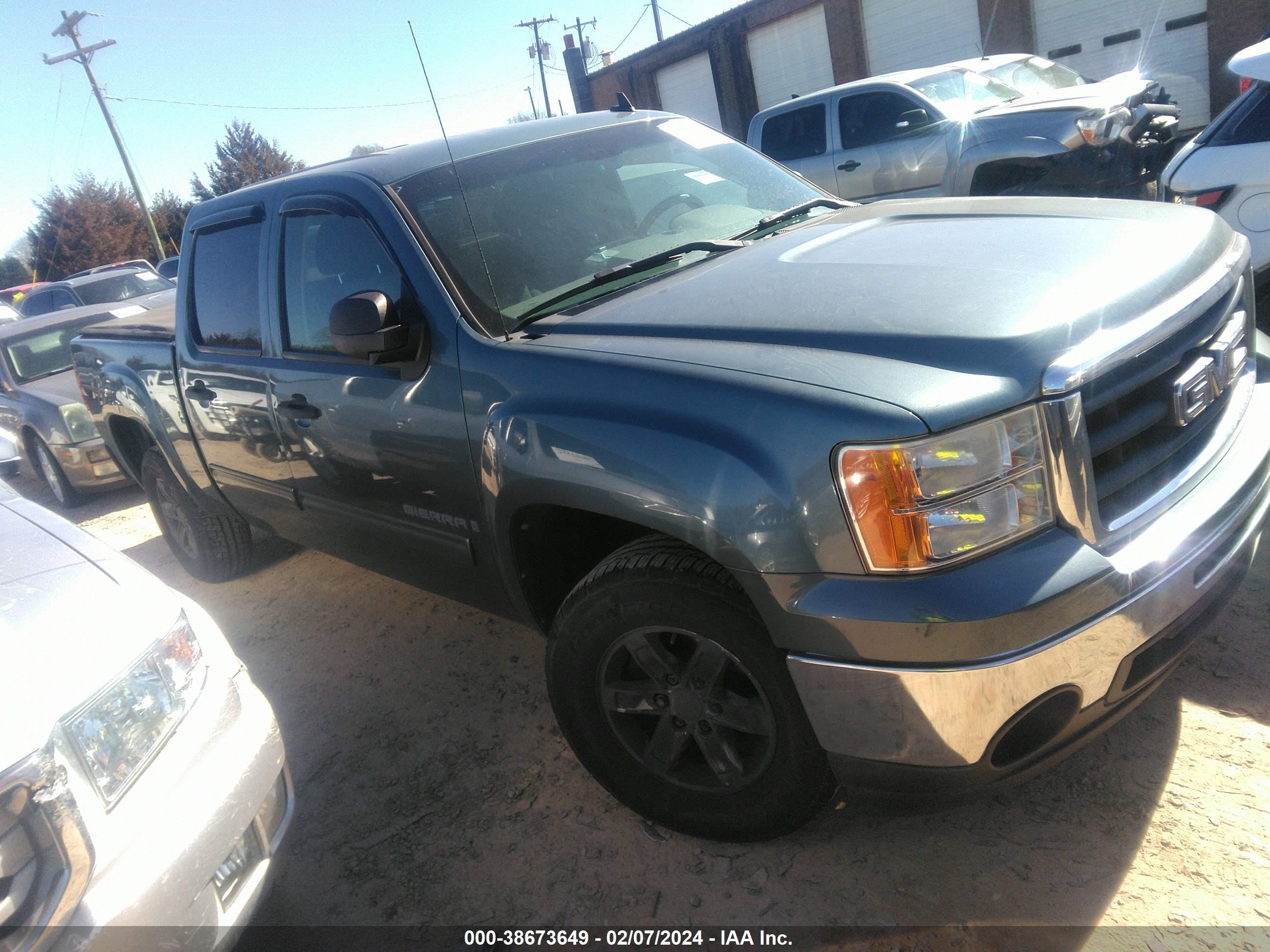 GMC SIERRA 2009 3gtec13c89g275293