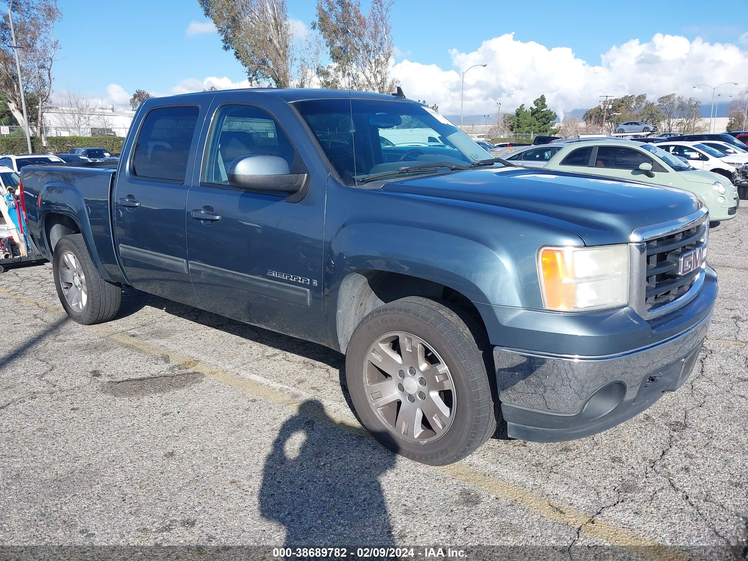 GMC SIERRA 2008 3gtec13j28g213546